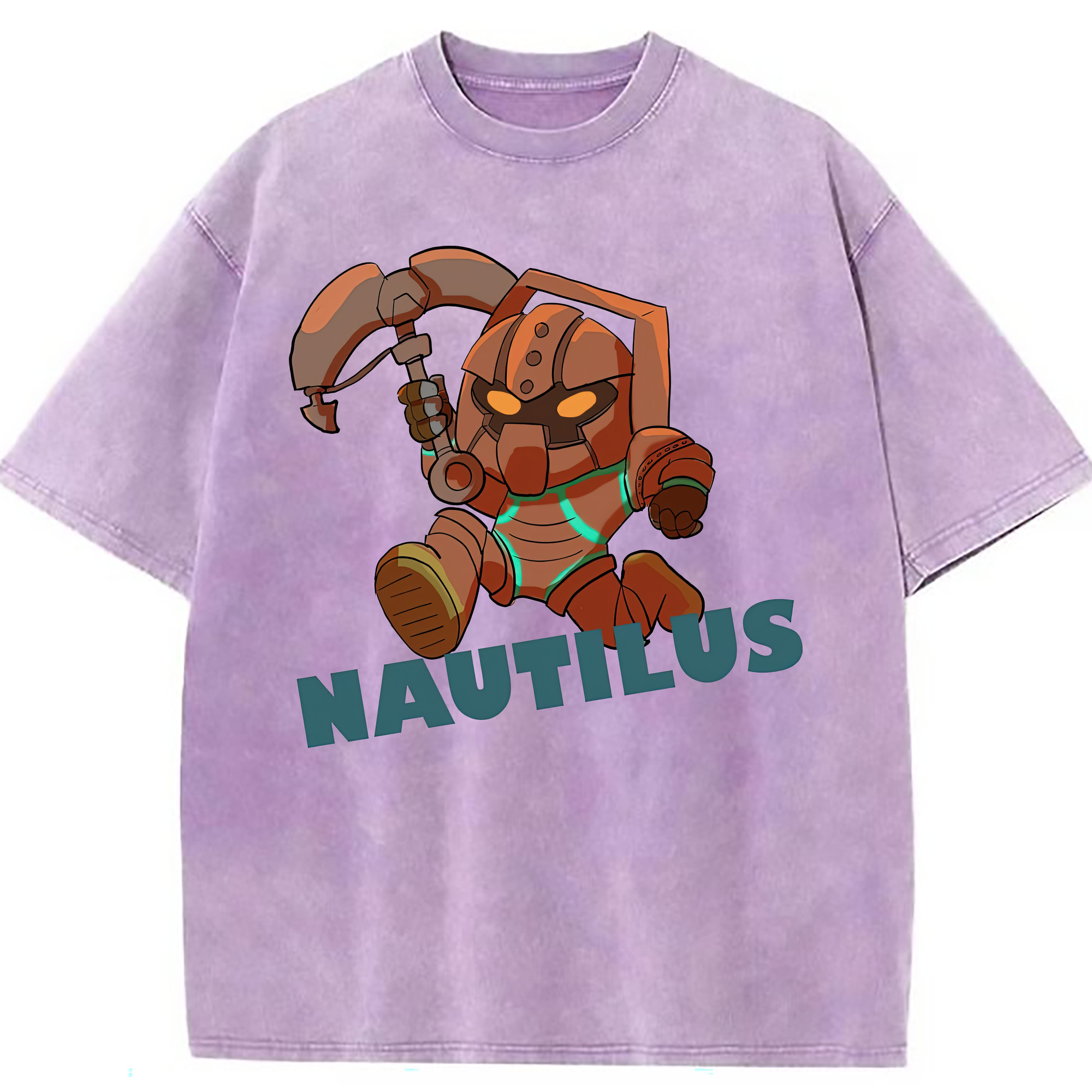 （画像用） リーグ・オブ・レジェンド League of Legends LOL 綿100% ヴィンテージ風 半袖Tシャツ（フロントプリント）