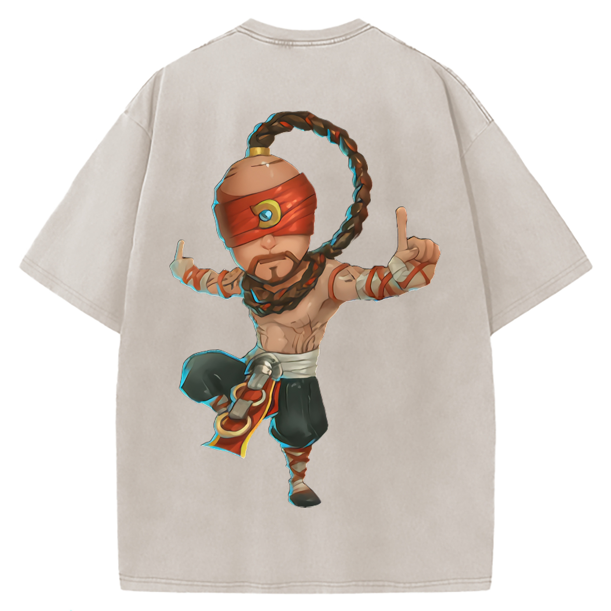 （画像用） リーグ・オブ・レジェンド League of Legends LOL 綿100% ヴィンテージ風 半袖Tシャツ（背面プリント）