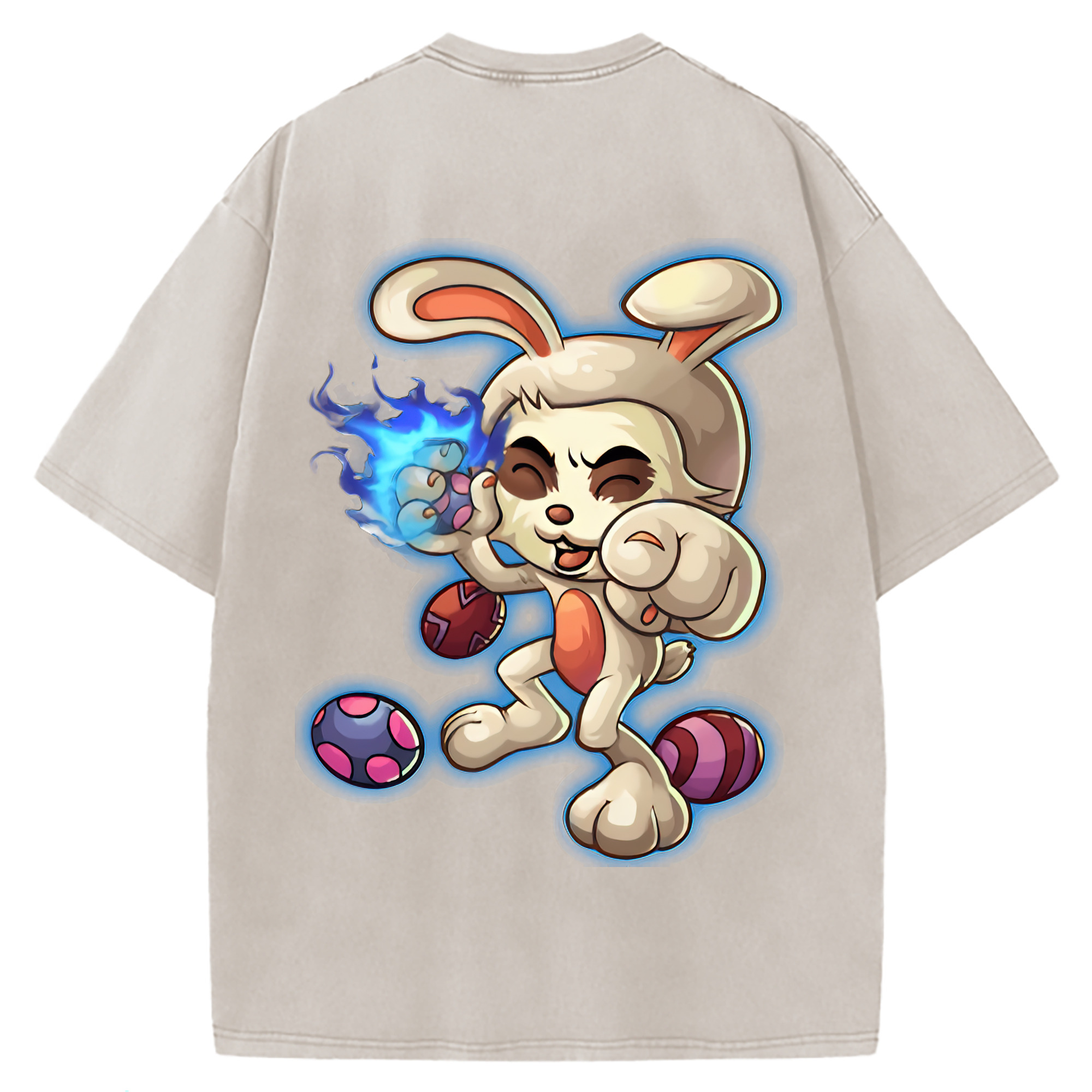 （画像用） リーグ・オブ・レジェンド League of Legends LOL 綿100% ヴィンテージ風 半袖Tシャツ（背面プリント）