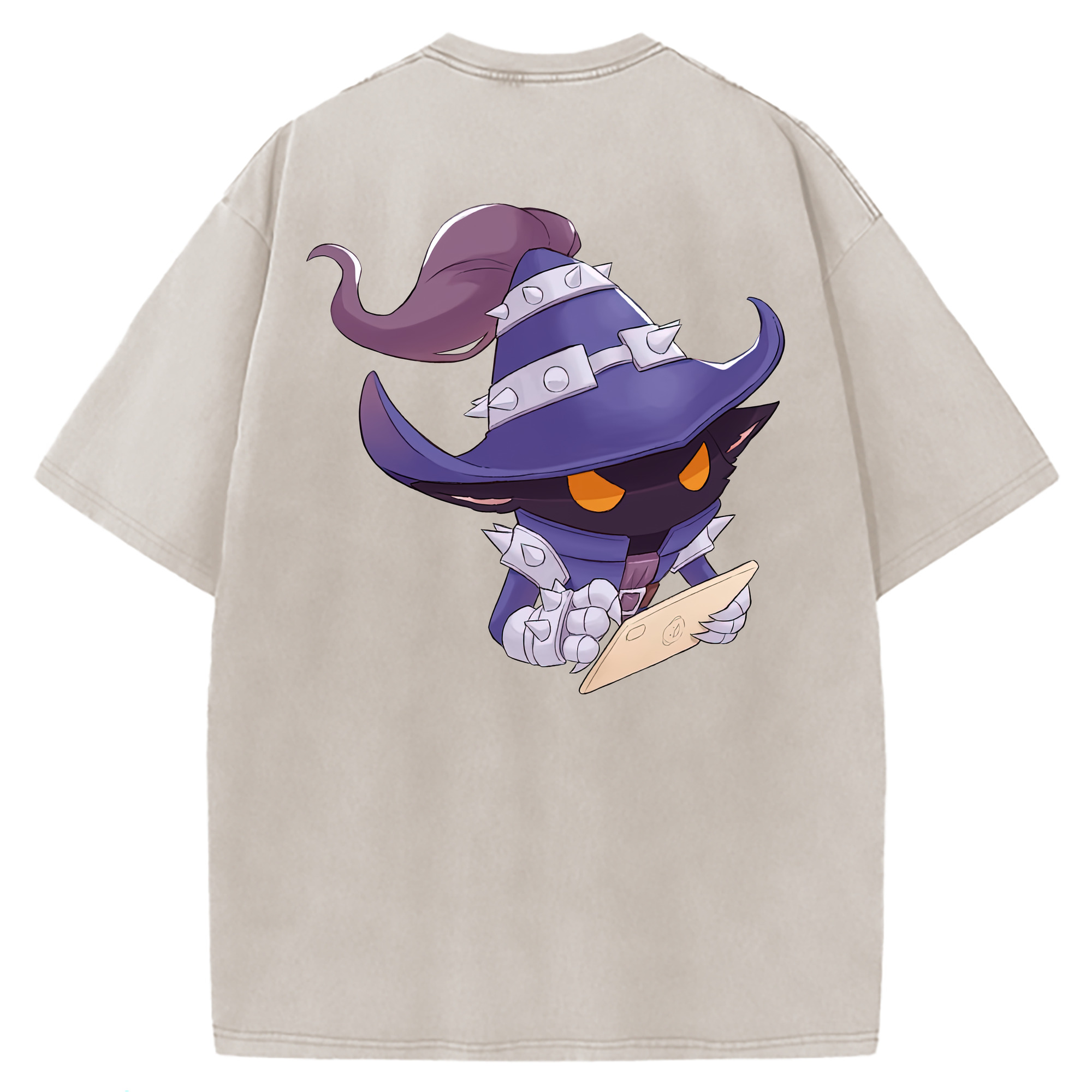 （画像用） リーグ・オブ・レジェンド League of Legends LOL 綿100% ヴィンテージ風 半袖Tシャツ（背面プリント）