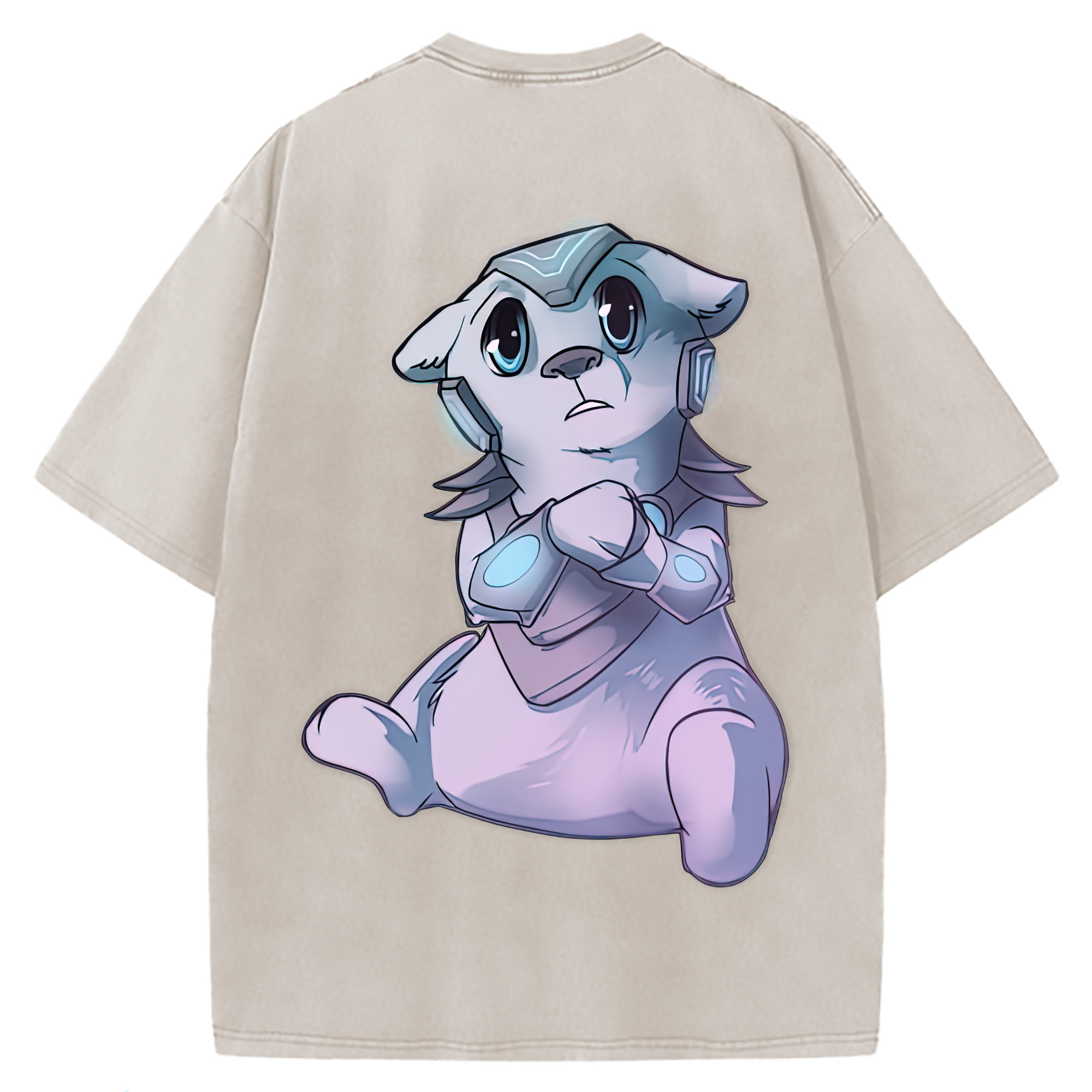 （画像用） リーグ・オブ・レジェンド League of Legends LOL 綿100% ヴィンテージ風 半袖Tシャツ（背面プリント）