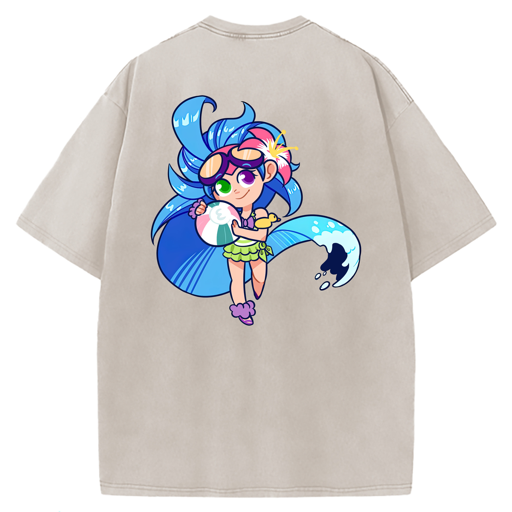 （画像用） リーグ・オブ・レジェンド League of Legends LOL 綿100% ヴィンテージ風 半袖Tシャツ（背面プリント）
