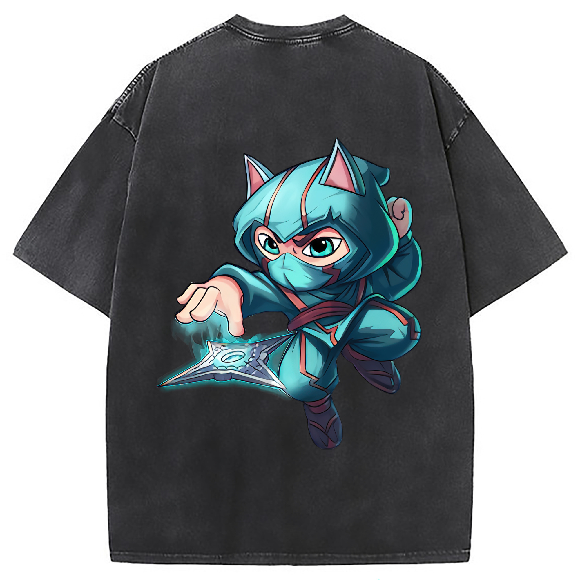 （画像用） リーグ・オブ・レジェンド League of Legends LOL 綿100% ヴィンテージ風 半袖Tシャツ（背面プリント）