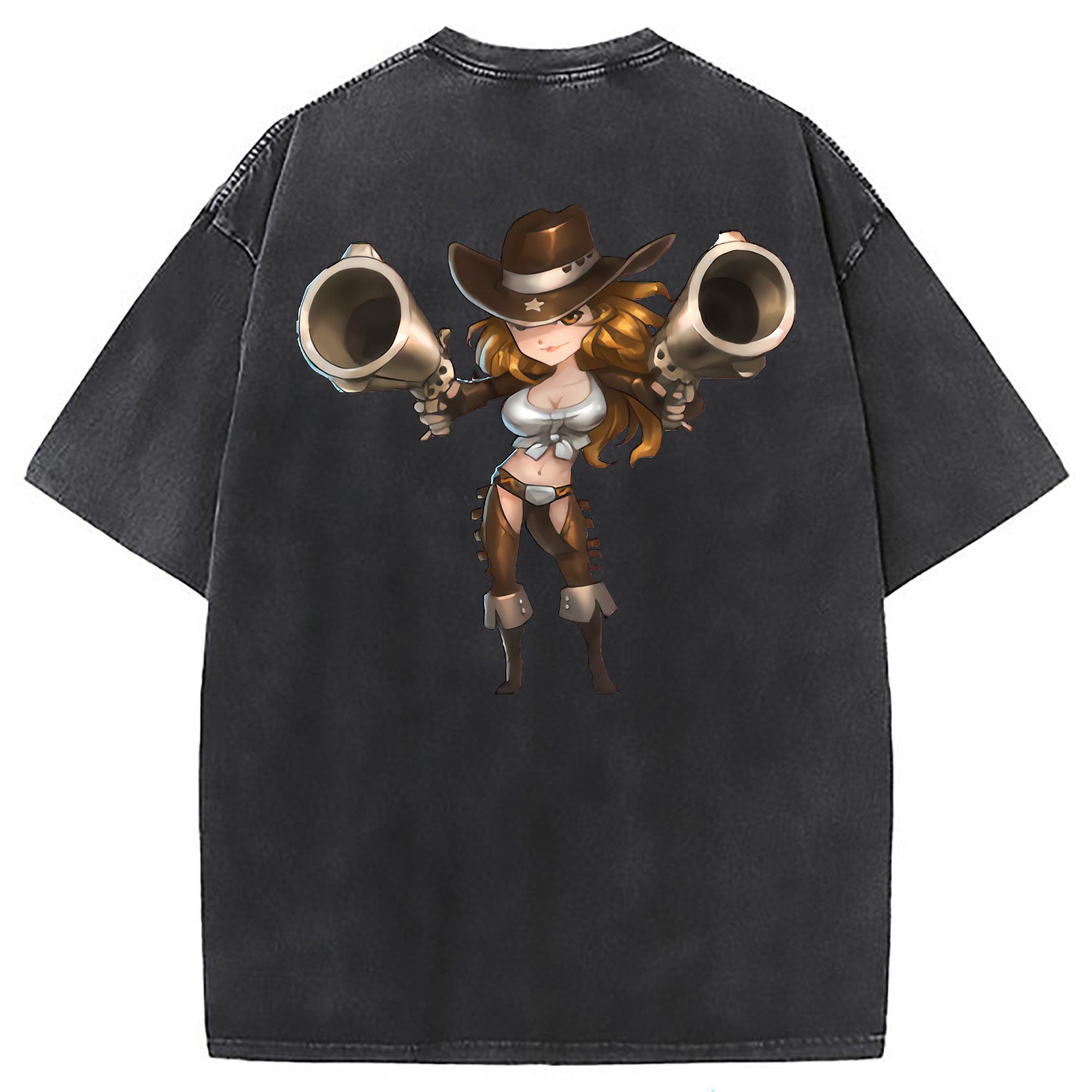 （画像用） リーグ・オブ・レジェンド League of Legends LOL 綿100% ヴィンテージ風 半袖Tシャツ（背面プリント）