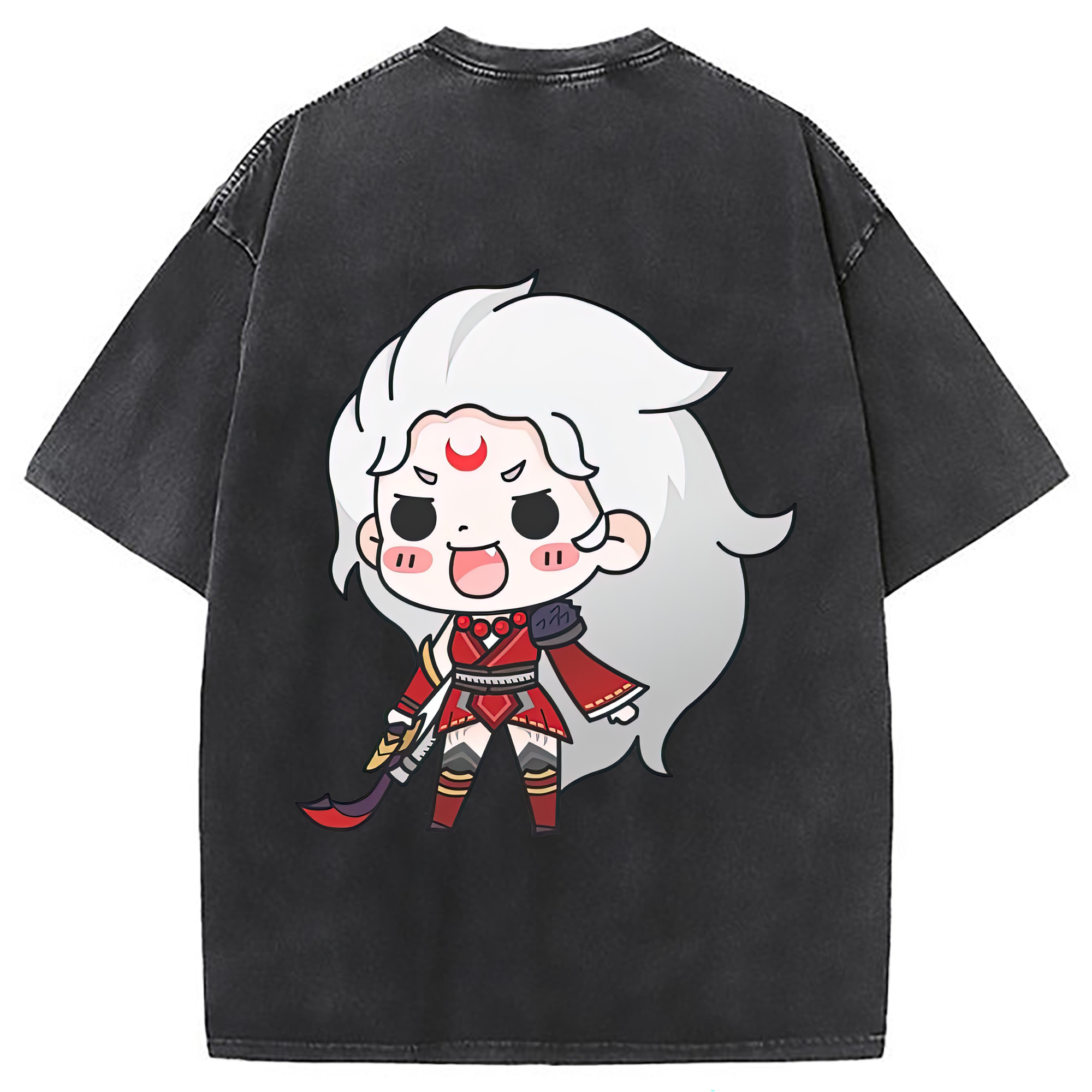 （画像用） リーグ・オブ・レジェンド League of Legends LOL 綿100% ヴィンテージ風 半袖Tシャツ（背面プリント）