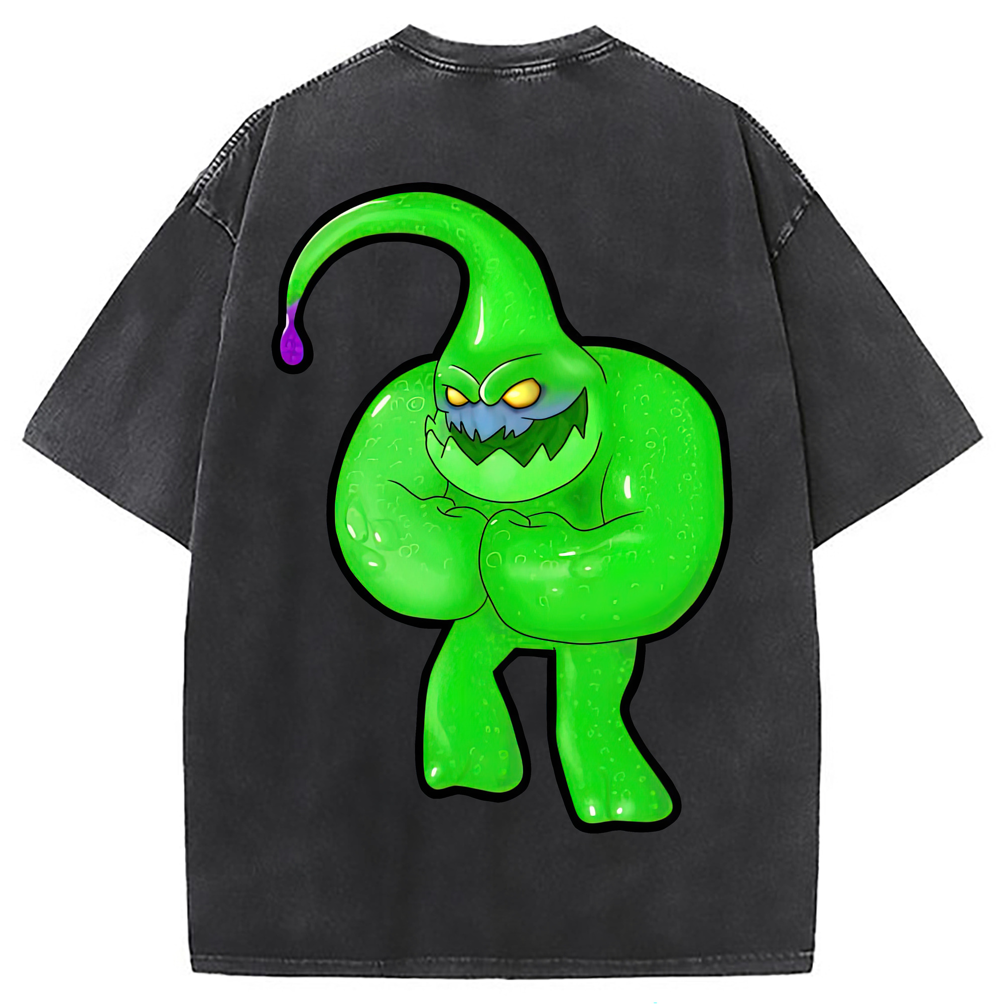 （画像用） リーグ・オブ・レジェンド League of Legends LOL 綿100% ヴィンテージ風 半袖Tシャツ（背面プリント）