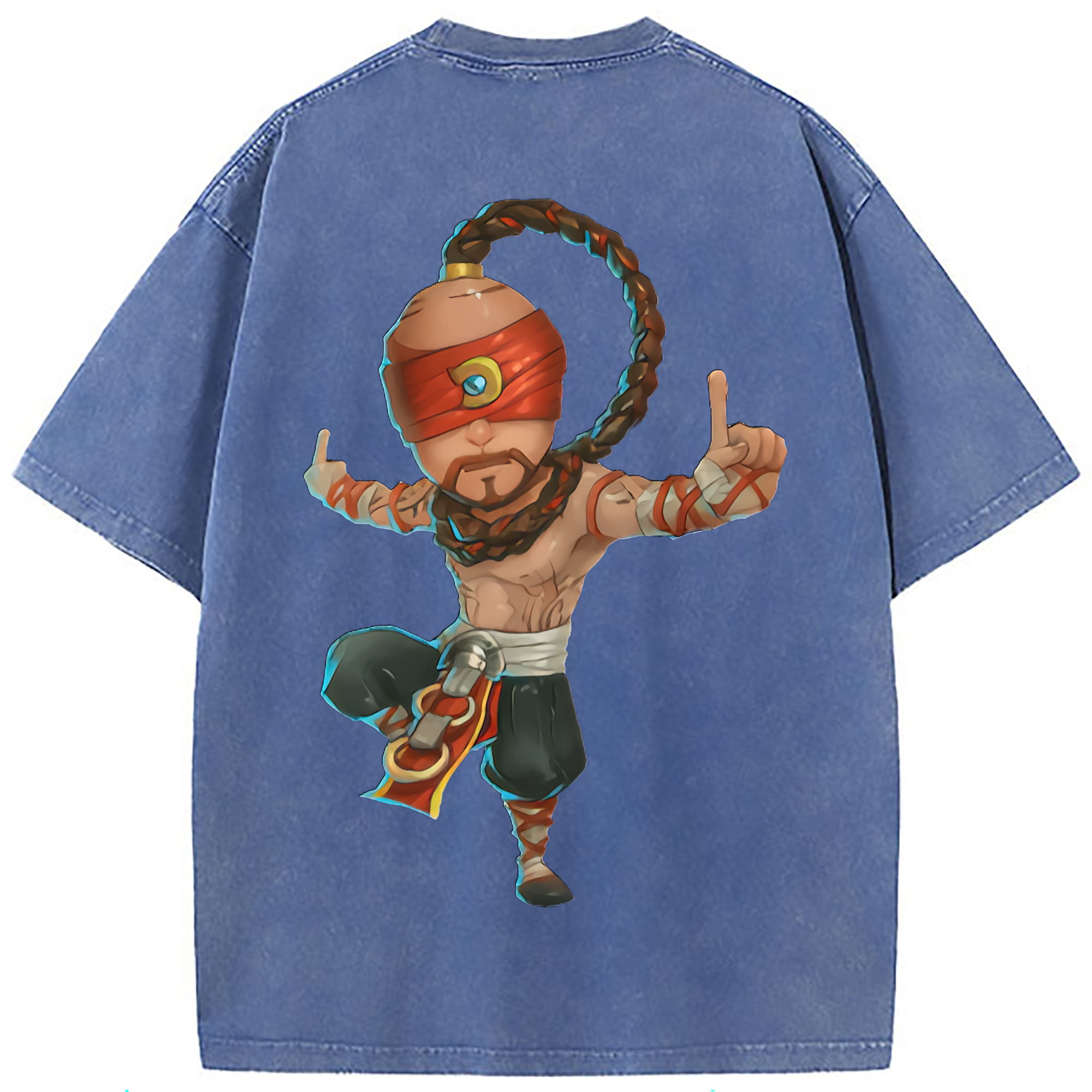 （画像用） リーグ・オブ・レジェンド League of Legends LOL 綿100% ヴィンテージ風 半袖Tシャツ（背面プリント）