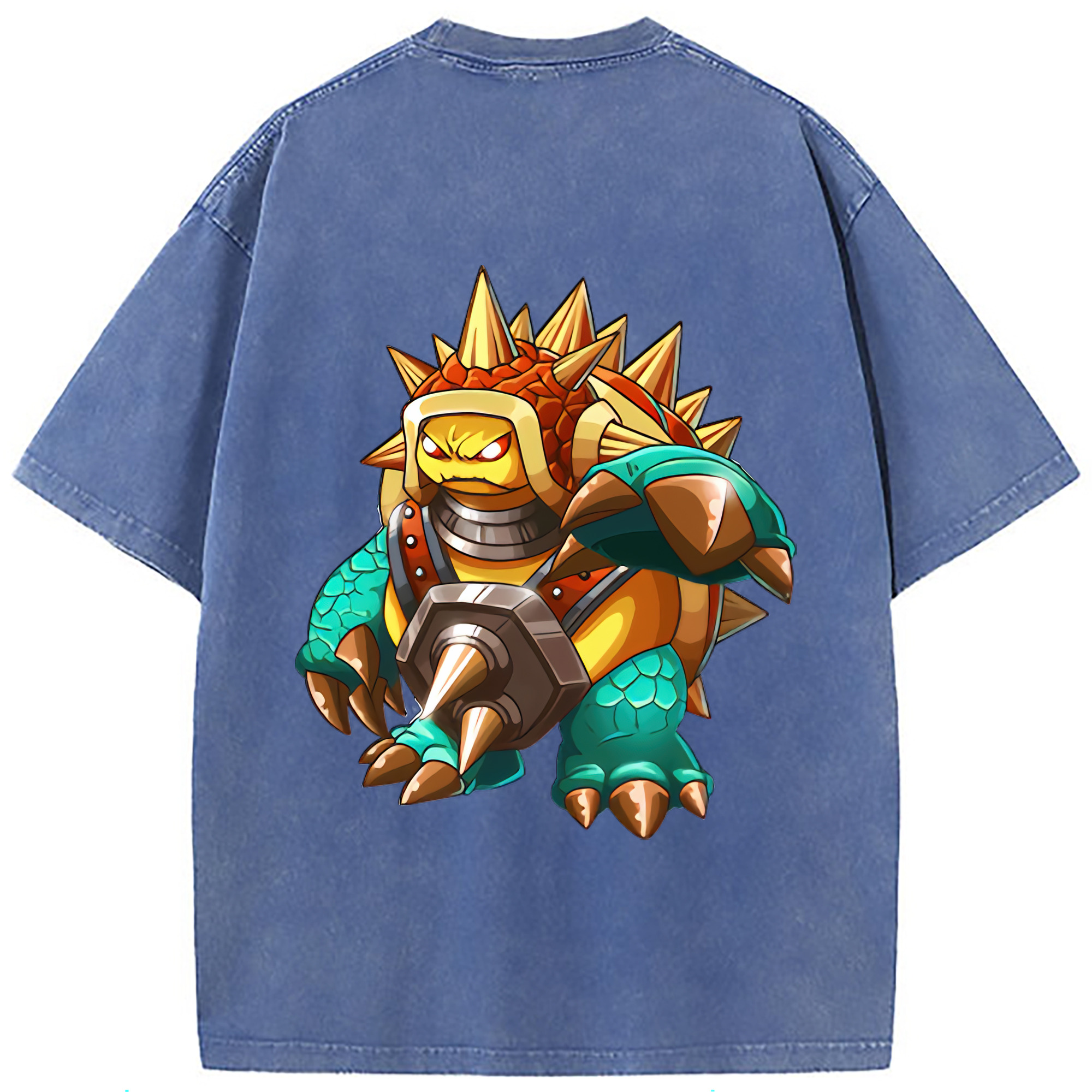 （画像用） リーグ・オブ・レジェンド League of Legends LOL 綿100% ヴィンテージ風 半袖Tシャツ（背面プリント）