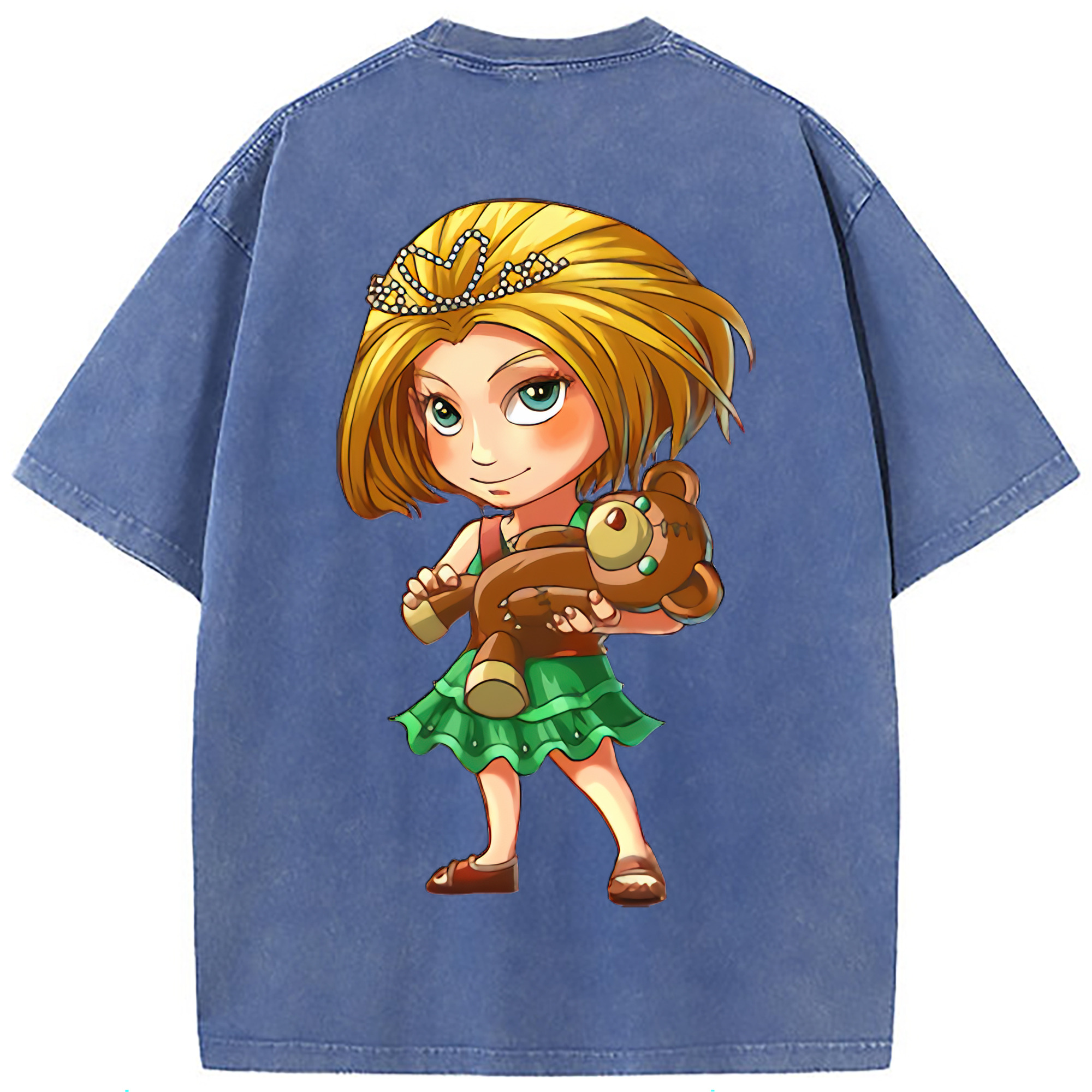 （画像用） リーグ・オブ・レジェンド League of Legends LOL 綿100% ヴィンテージ風 半袖Tシャツ（背面プリント）