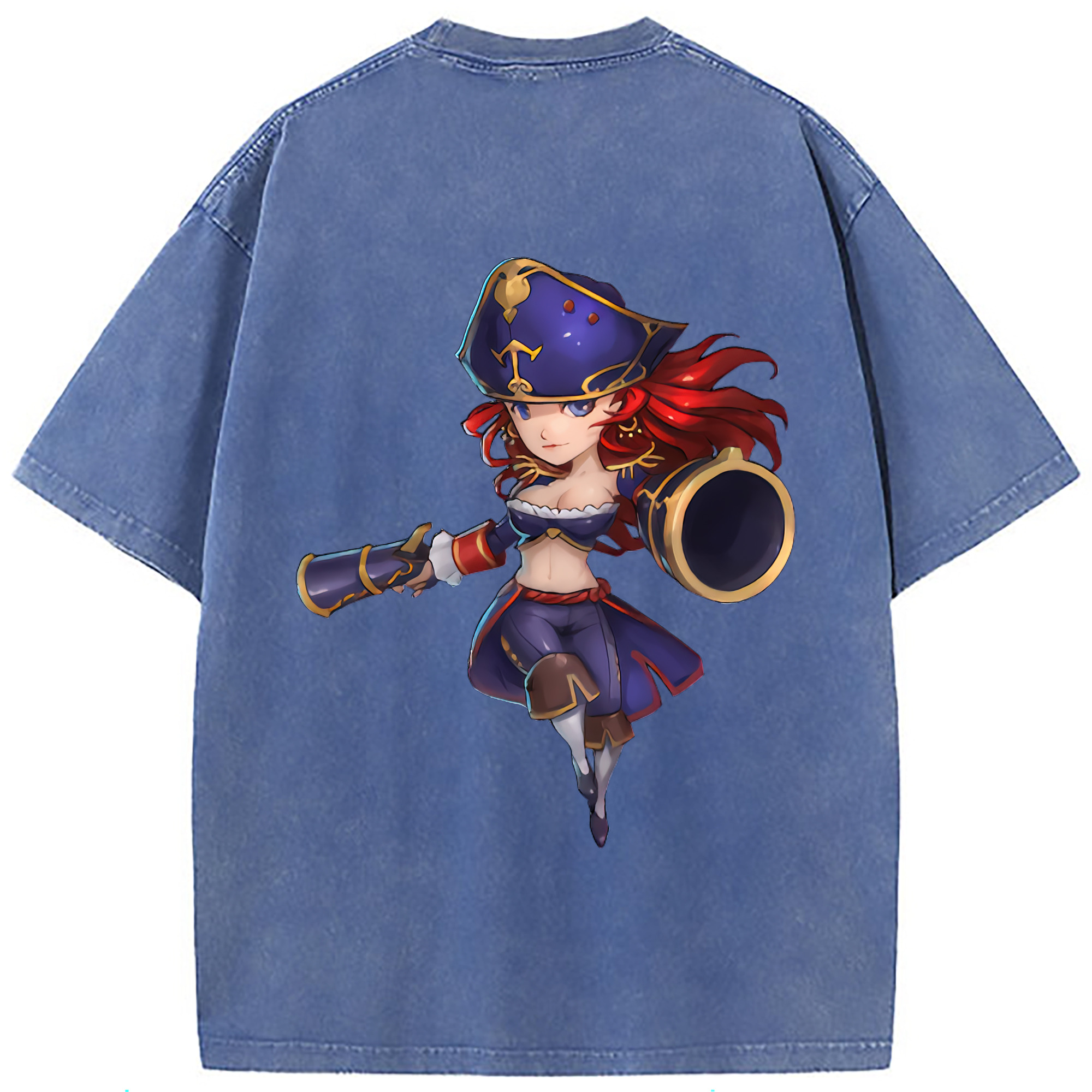 （画像用） リーグ・オブ・レジェンド League of Legends LOL 綿100% ヴィンテージ風 半袖Tシャツ（背面プリント）