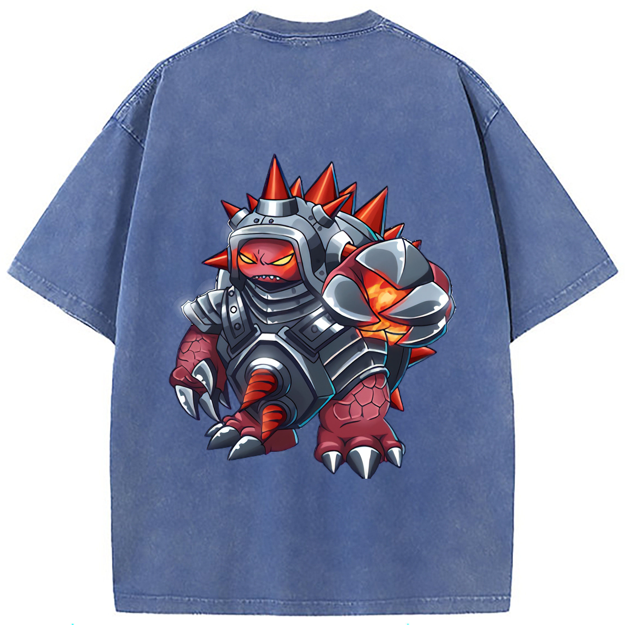 （画像用） リーグ・オブ・レジェンド League of Legends LOL 綿100% ヴィンテージ風 半袖Tシャツ（背面プリント）