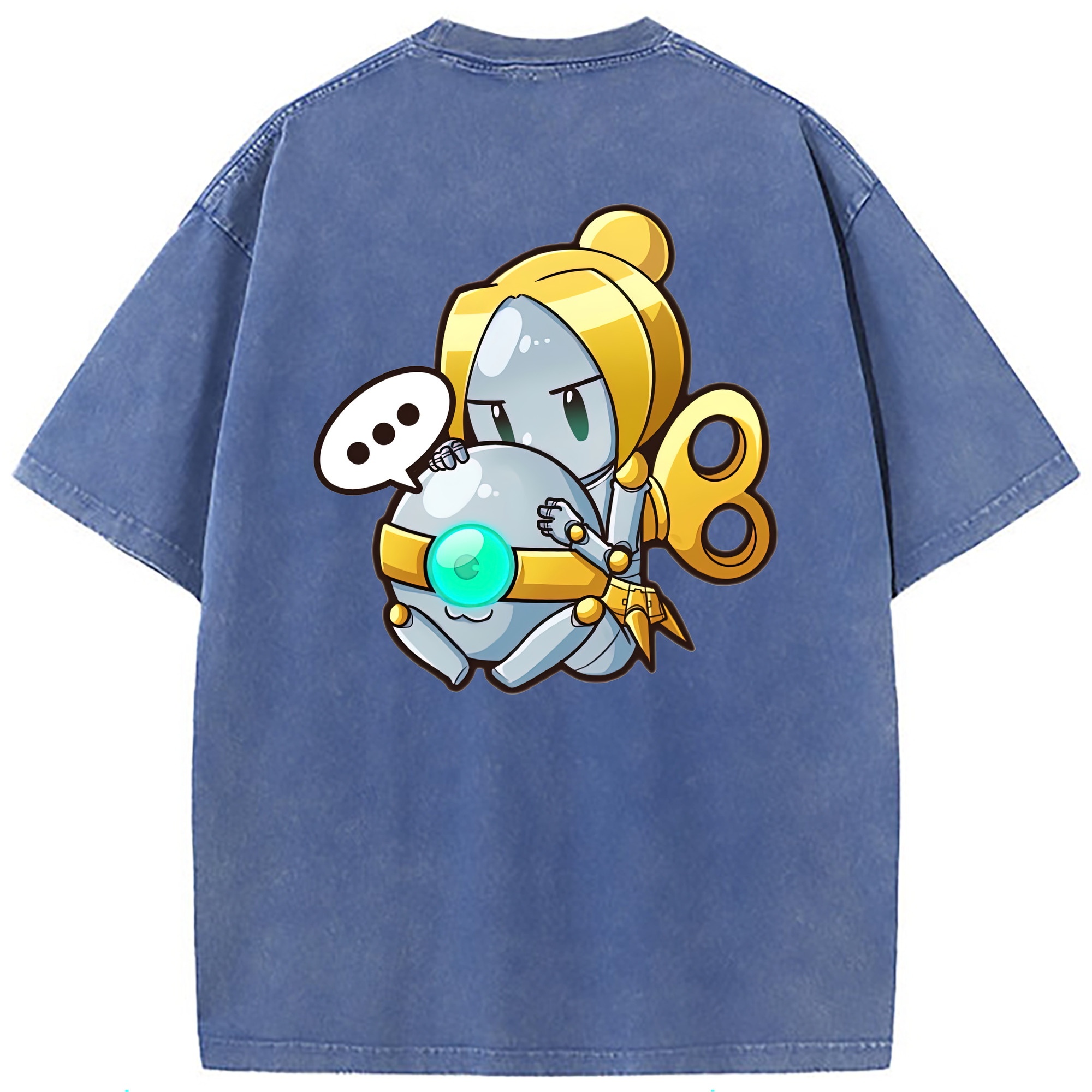 （画像用） リーグ・オブ・レジェンド League of Legends LOL 綿100% ヴィンテージ風 半袖Tシャツ（背面プリント）