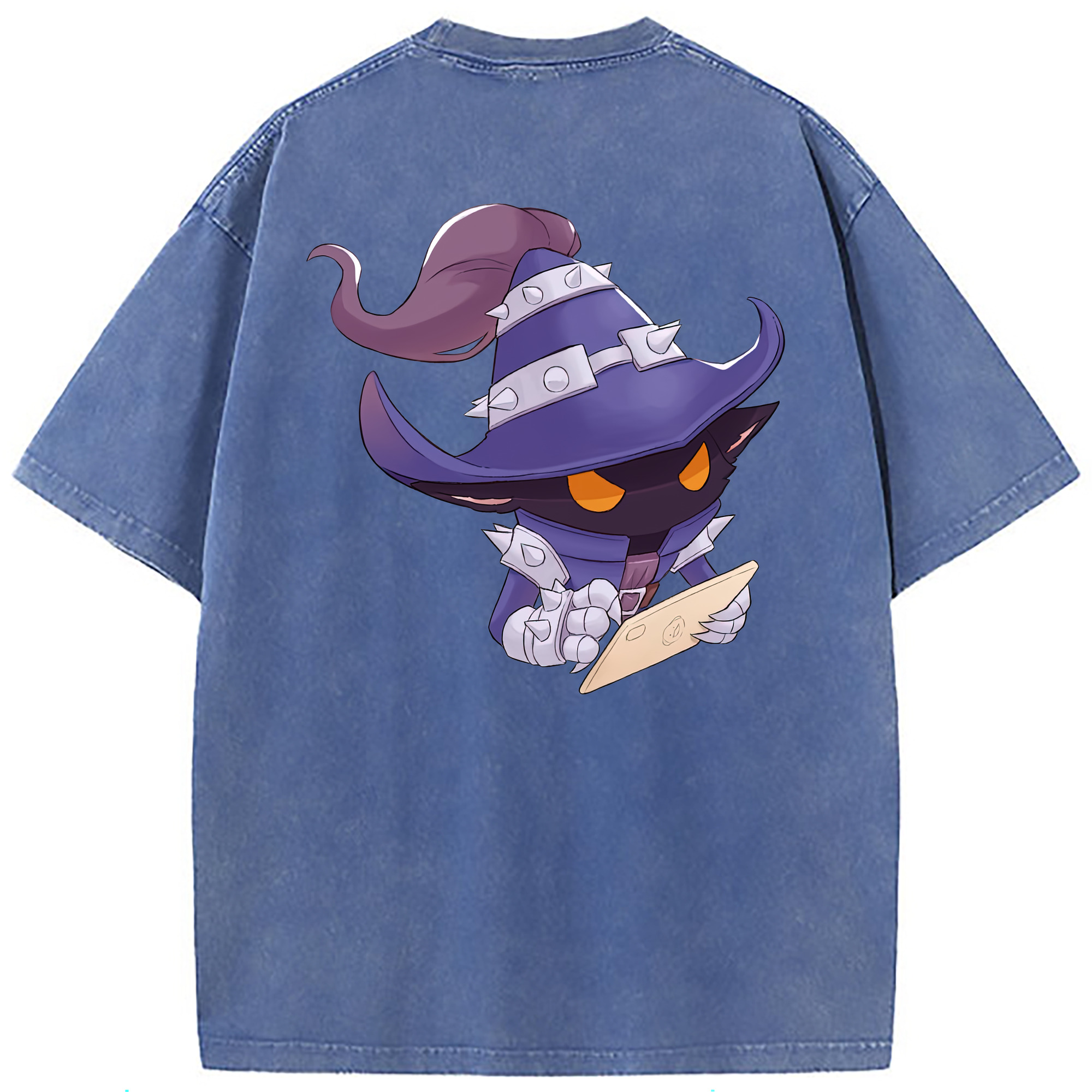 （画像用） リーグ・オブ・レジェンド League of Legends LOL 綿100% ヴィンテージ風 半袖Tシャツ（背面プリント）
