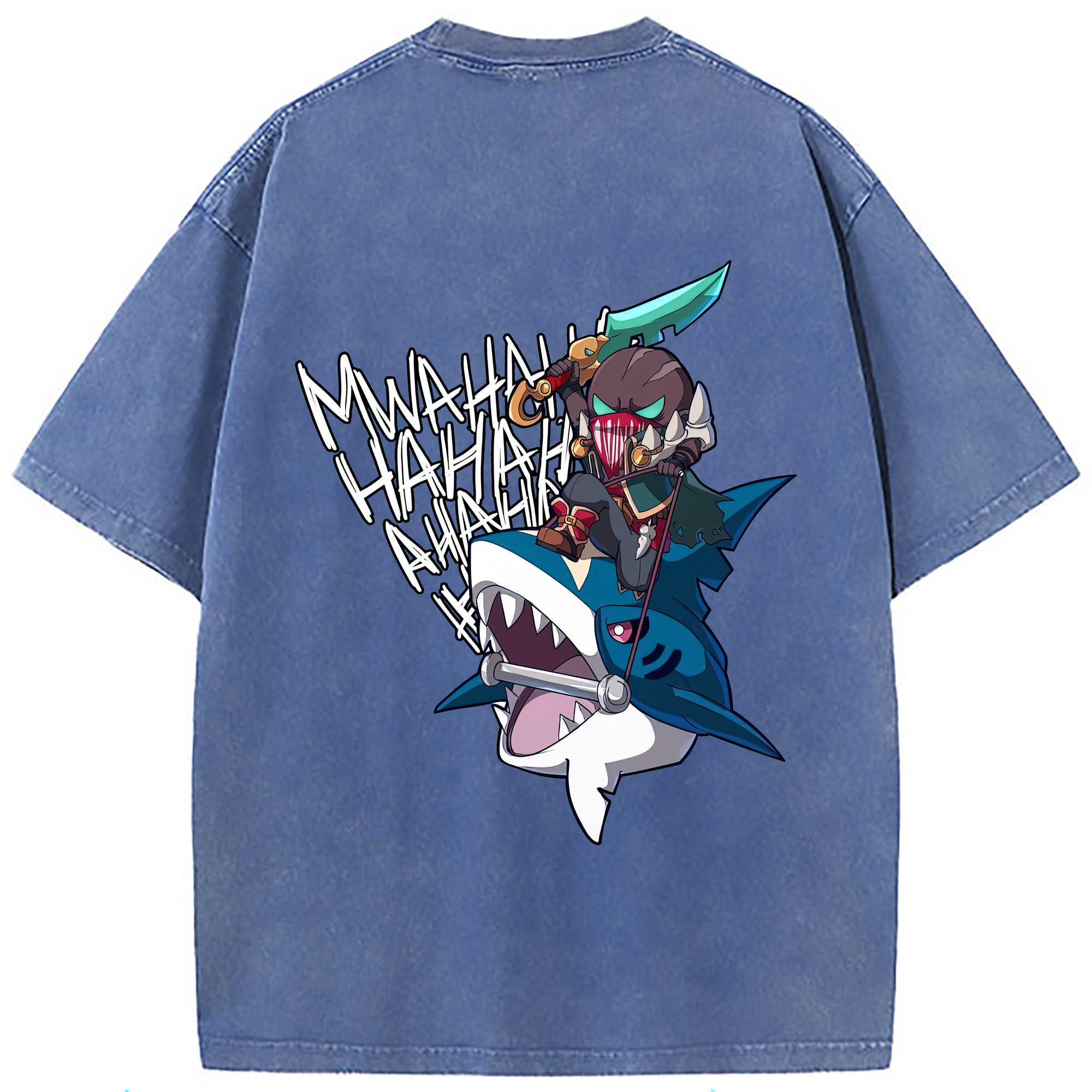 （画像用） リーグ・オブ・レジェンド League of Legends LOL 綿100% ヴィンテージ風 半袖Tシャツ（背面プリント）
