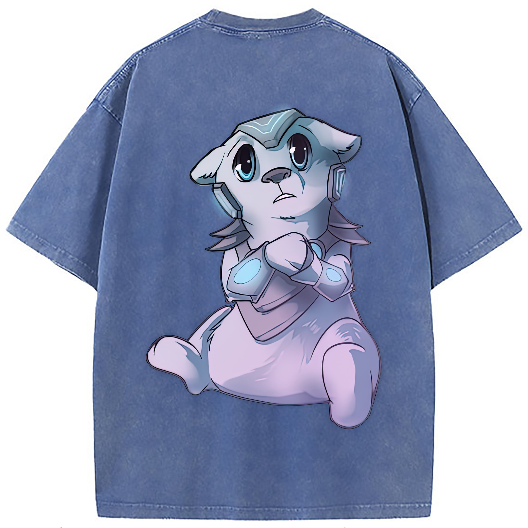 （画像用） リーグ・オブ・レジェンド League of Legends LOL 綿100% ヴィンテージ風 半袖Tシャツ（背面プリント）