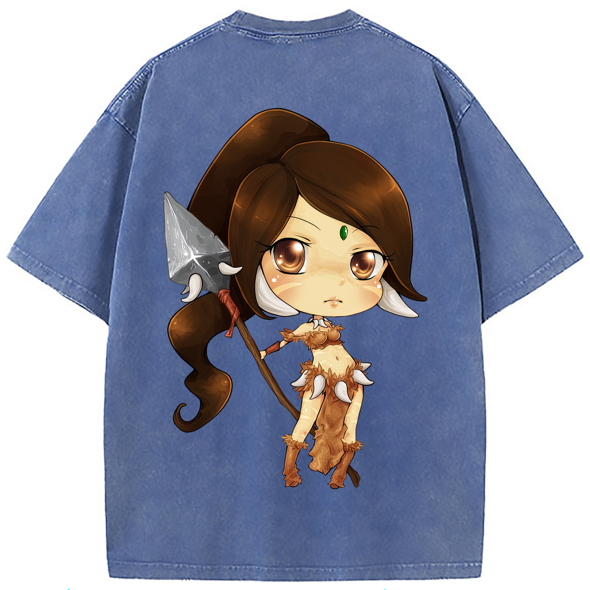 （画像用） リーグ・オブ・レジェンド League of Legends LOL 綿100% ヴィンテージ風 半袖Tシャツ（背面プリント）