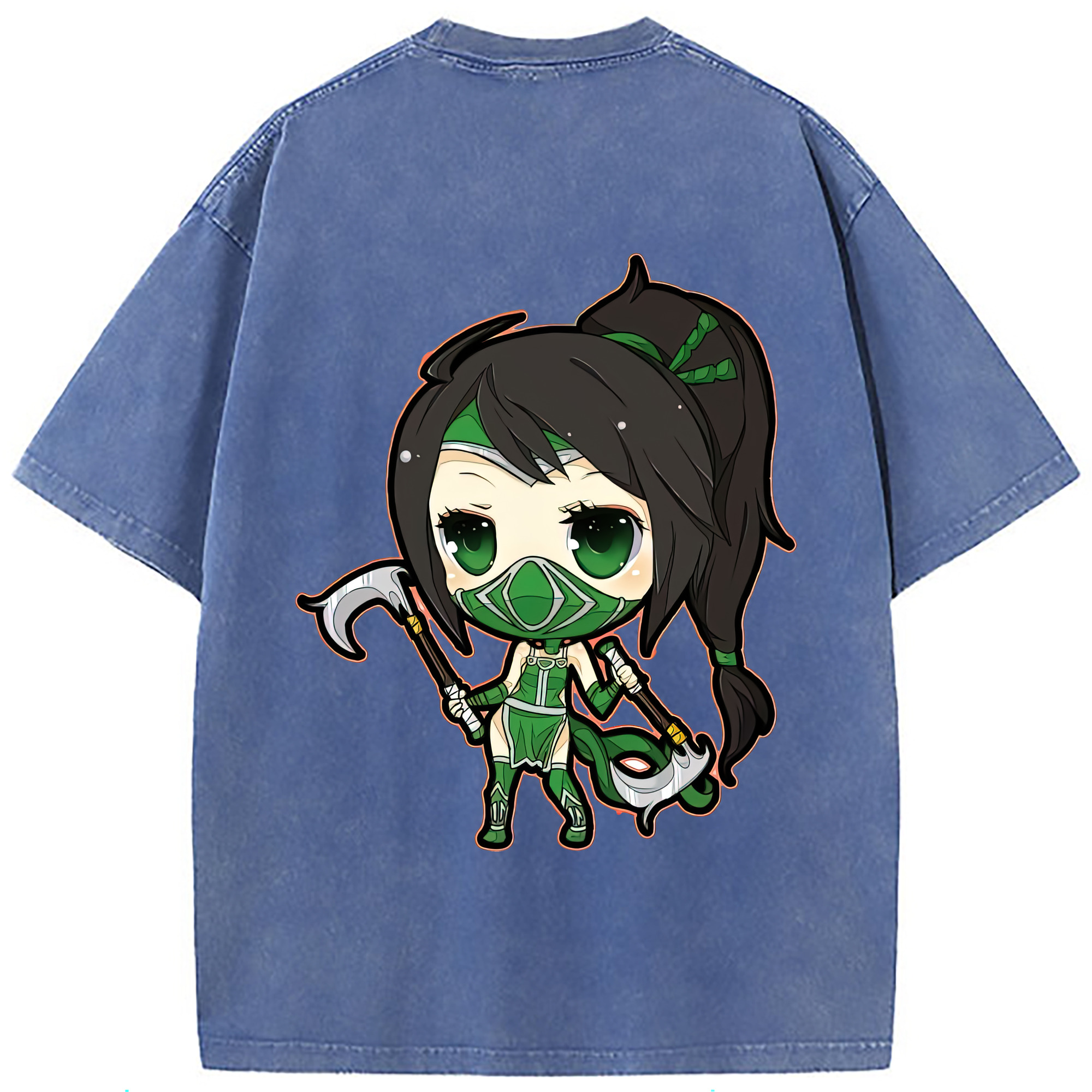 （画像用） リーグ・オブ・レジェンド League of Legends LOL 綿100% ヴィンテージ風 半袖Tシャツ（背面プリント）