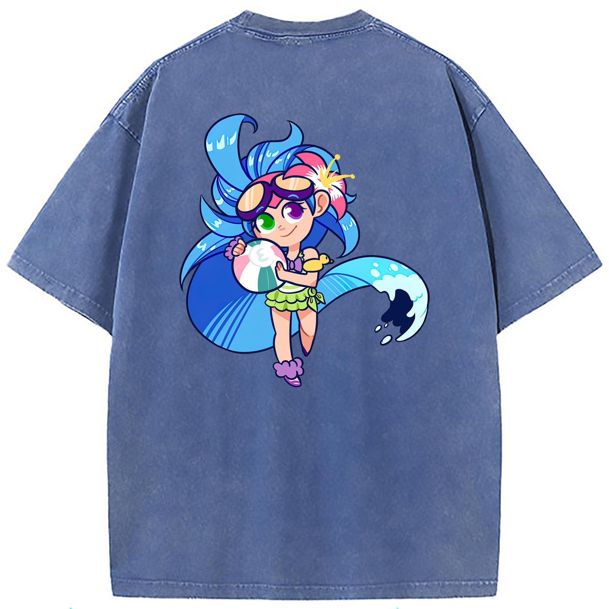 （画像用） リーグ・オブ・レジェンド League of Legends LOL 綿100% ヴィンテージ風 半袖Tシャツ（背面プリント）