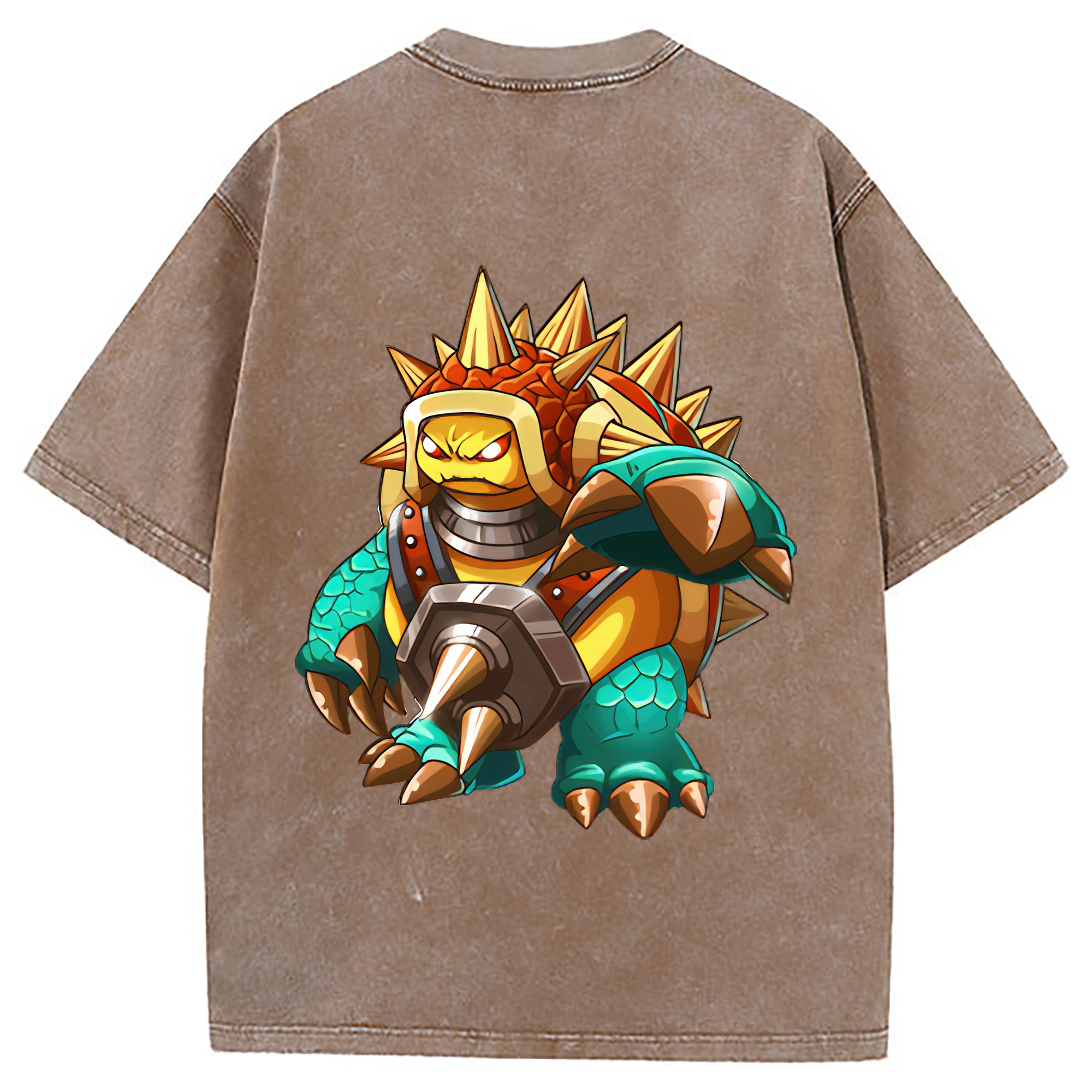 （画像用） リーグ・オブ・レジェンド League of Legends LOL 綿100% ヴィンテージ風 半袖Tシャツ（背面プリント）