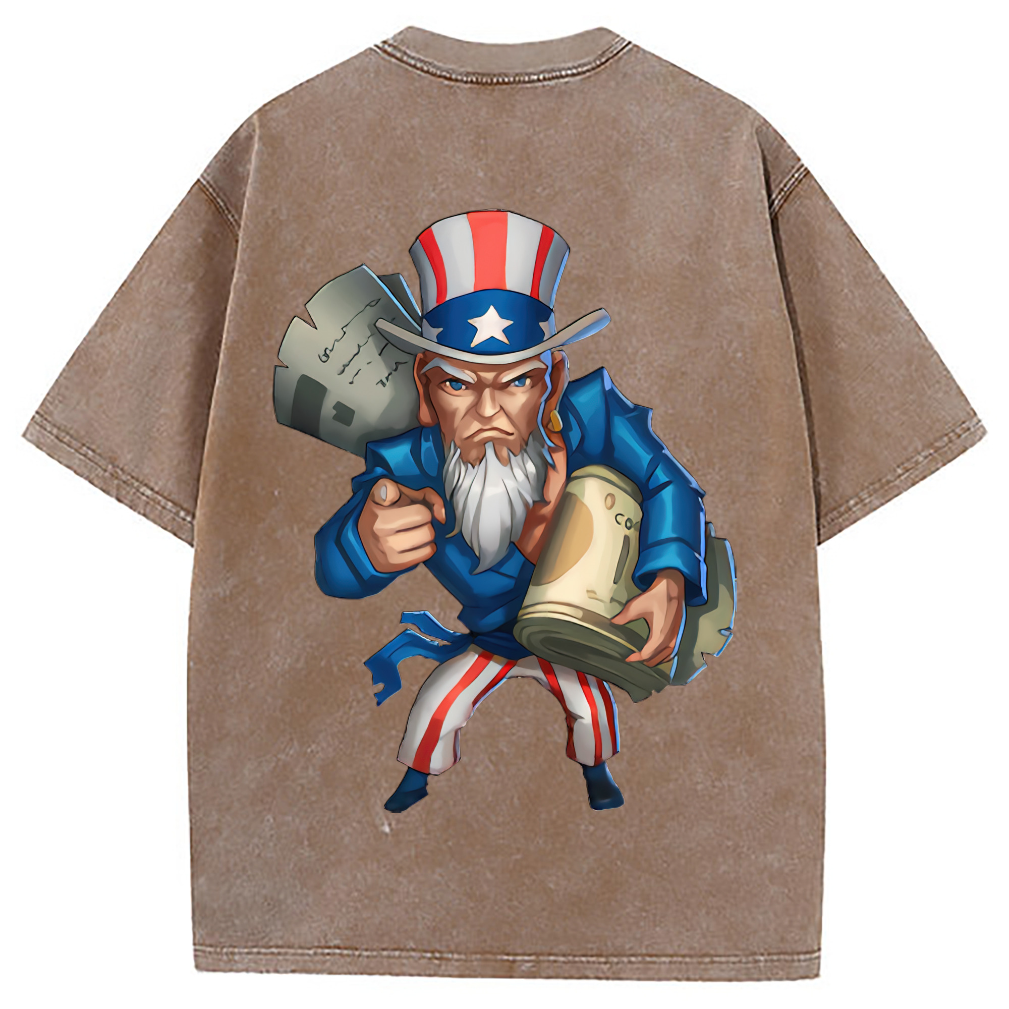 （画像用） リーグ・オブ・レジェンド League of Legends LOL 綿100% ヴィンテージ風 半袖Tシャツ（背面プリント）