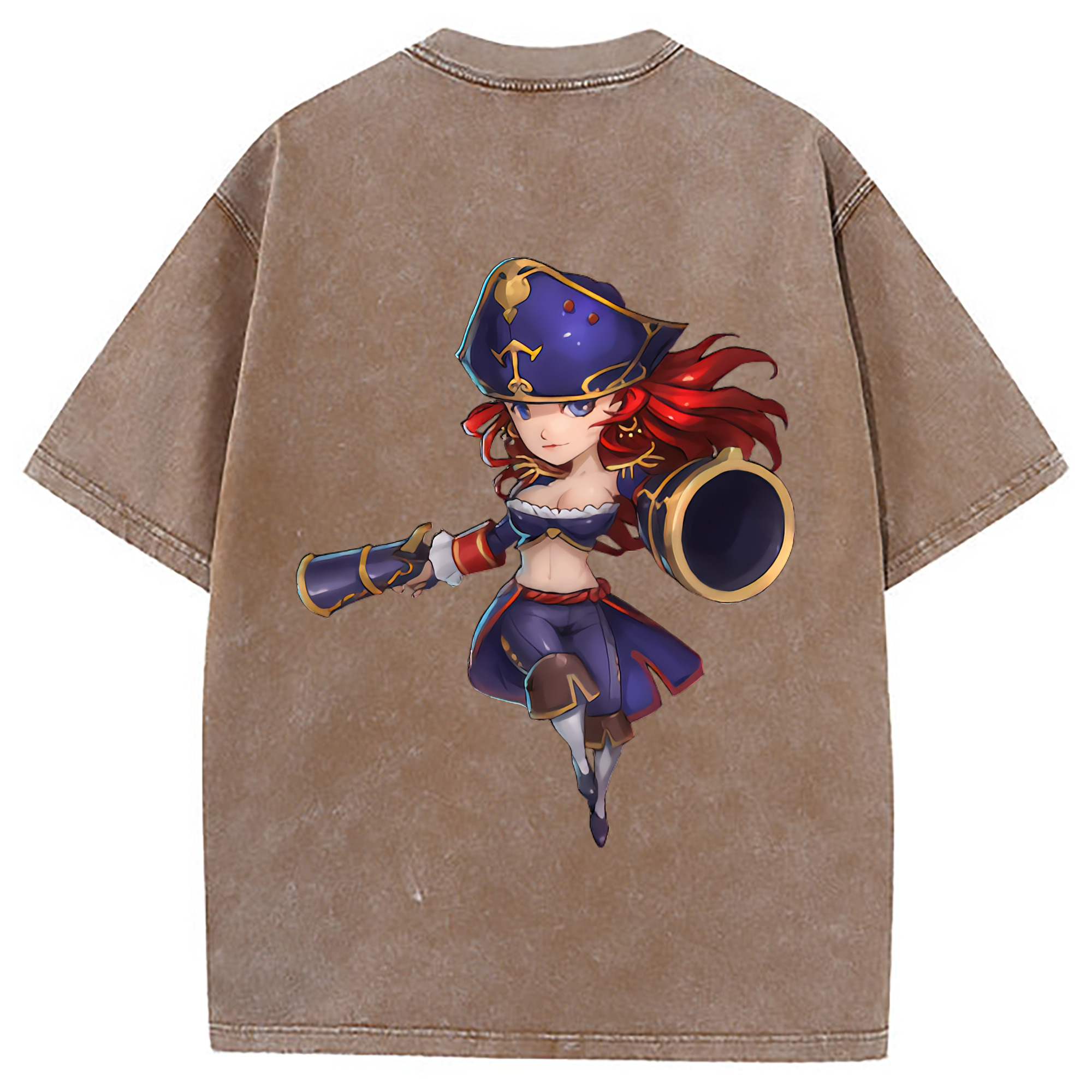 （画像用） リーグ・オブ・レジェンド League of Legends LOL 綿100% ヴィンテージ風 半袖Tシャツ（背面プリント）