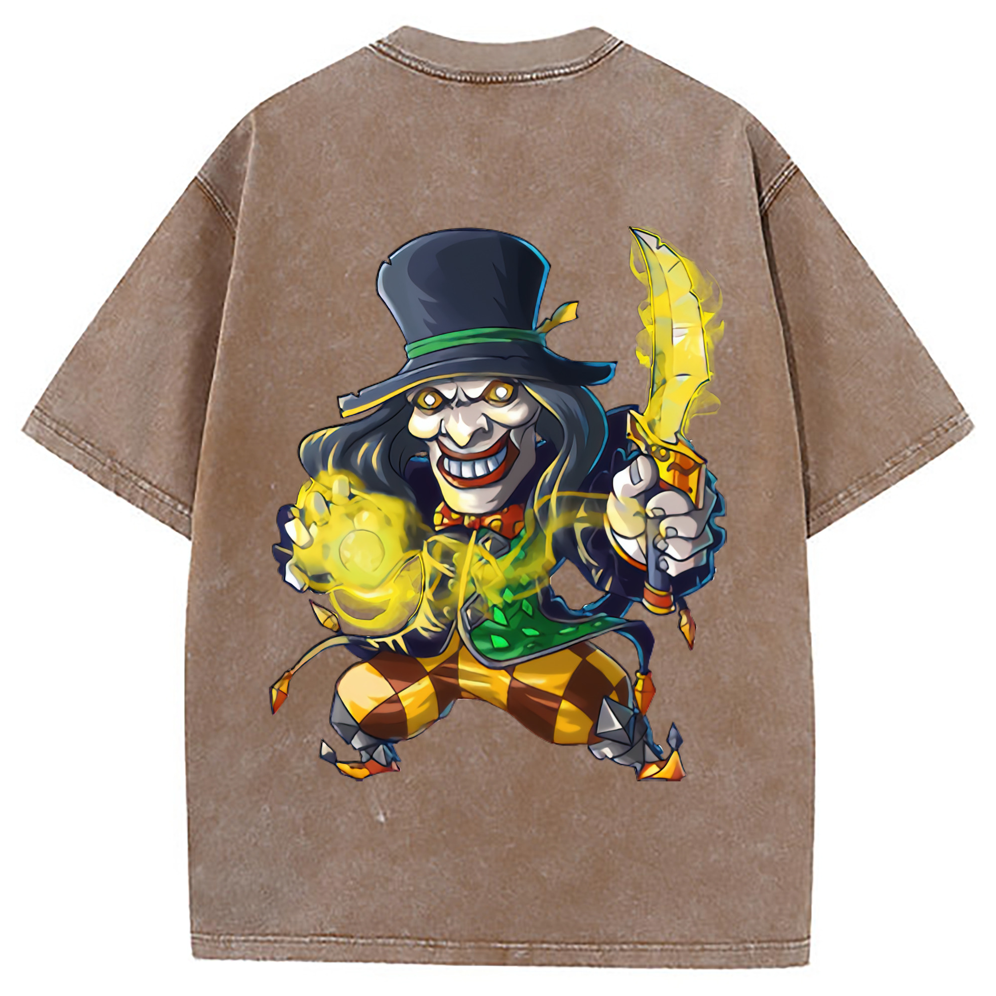（画像用） リーグ・オブ・レジェンド League of Legends LOL 綿100% ヴィンテージ風 半袖Tシャツ（背面プリント）