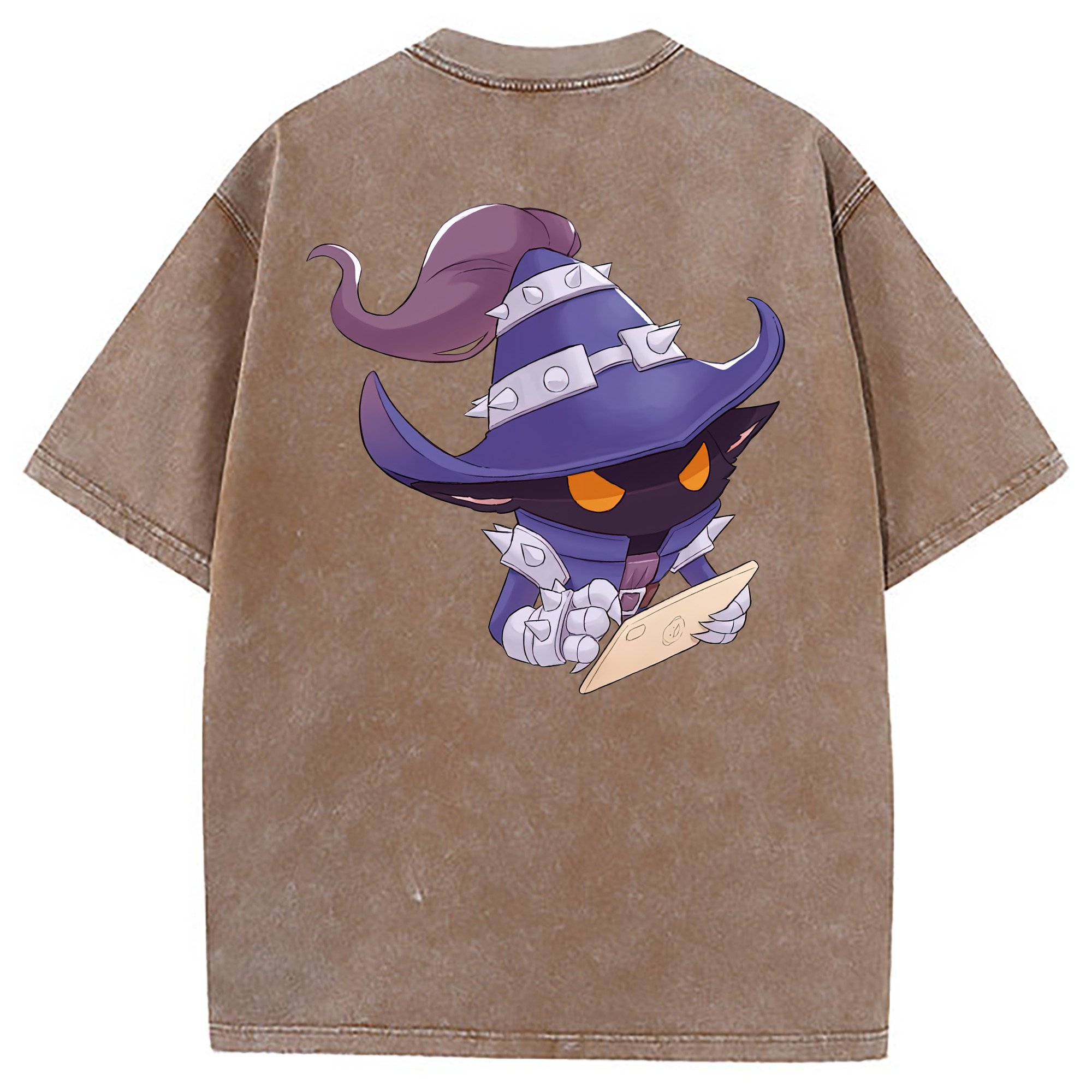 （画像用） リーグ・オブ・レジェンド League of Legends LOL 綿100% ヴィンテージ風 半袖Tシャツ（背面プリント）