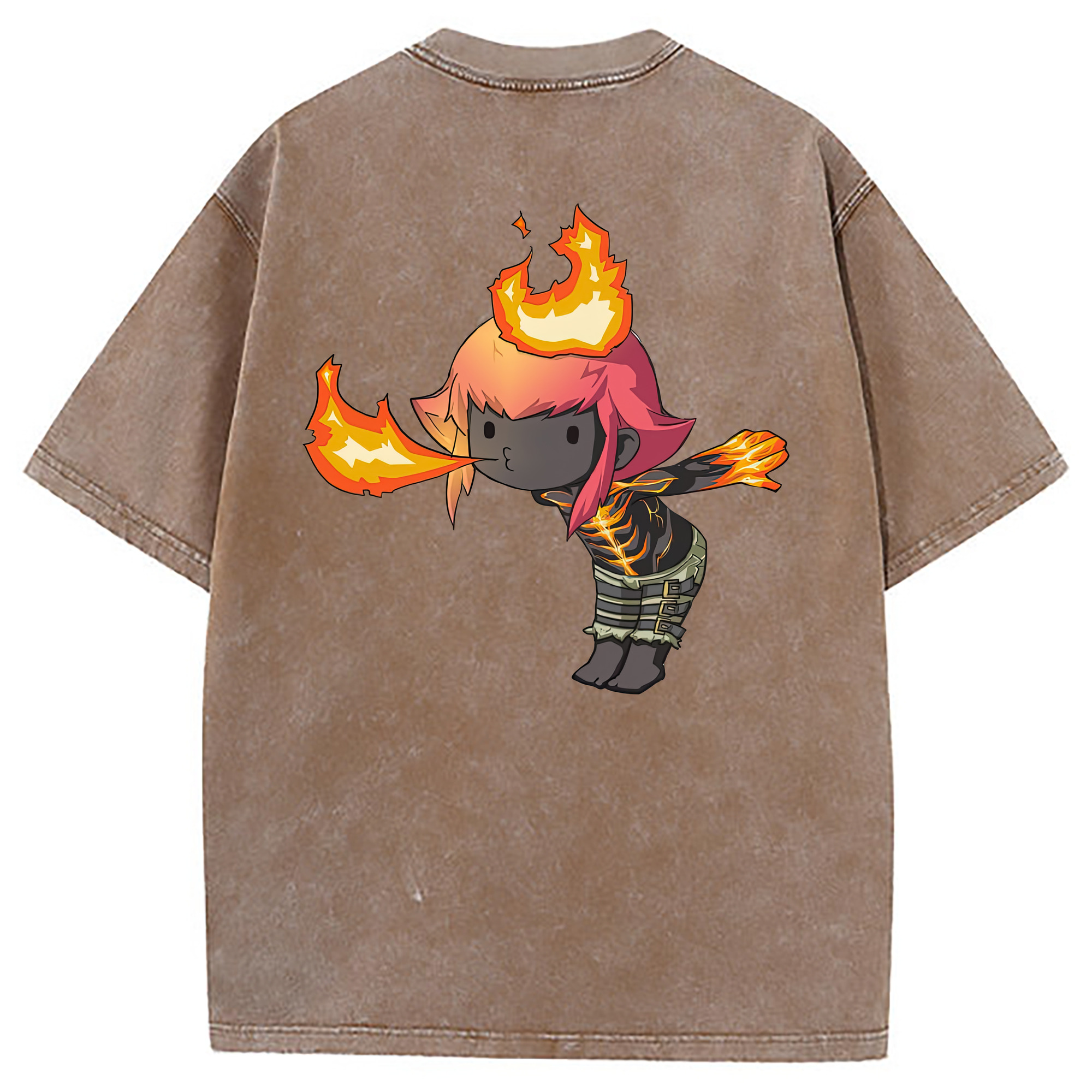 （画像用） リーグ・オブ・レジェンド League of Legends LOL 綿100% ヴィンテージ風 半袖Tシャツ（背面プリント）