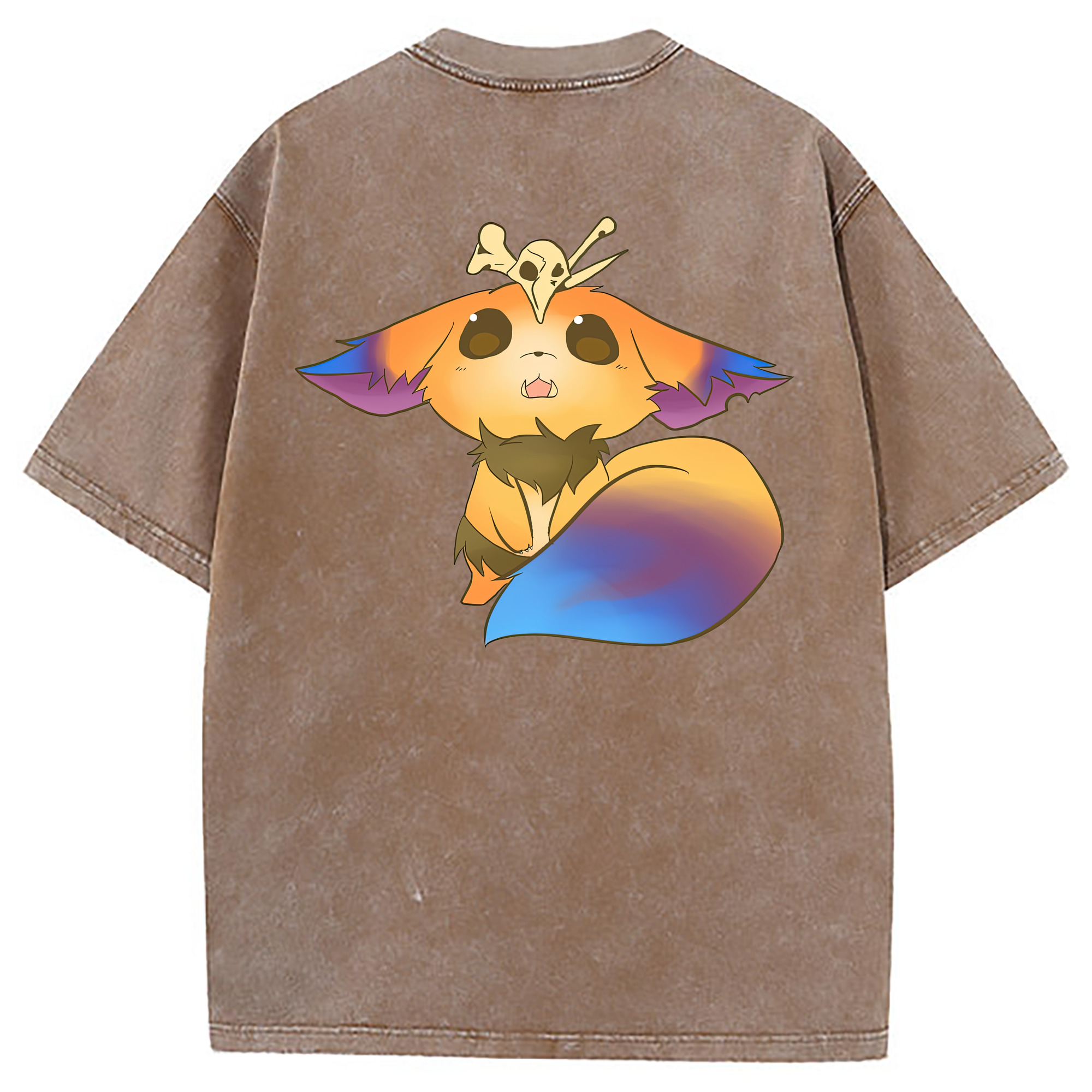 （画像用） リーグ・オブ・レジェンド League of Legends LOL 綿100% ヴィンテージ風 半袖Tシャツ（背面プリント）