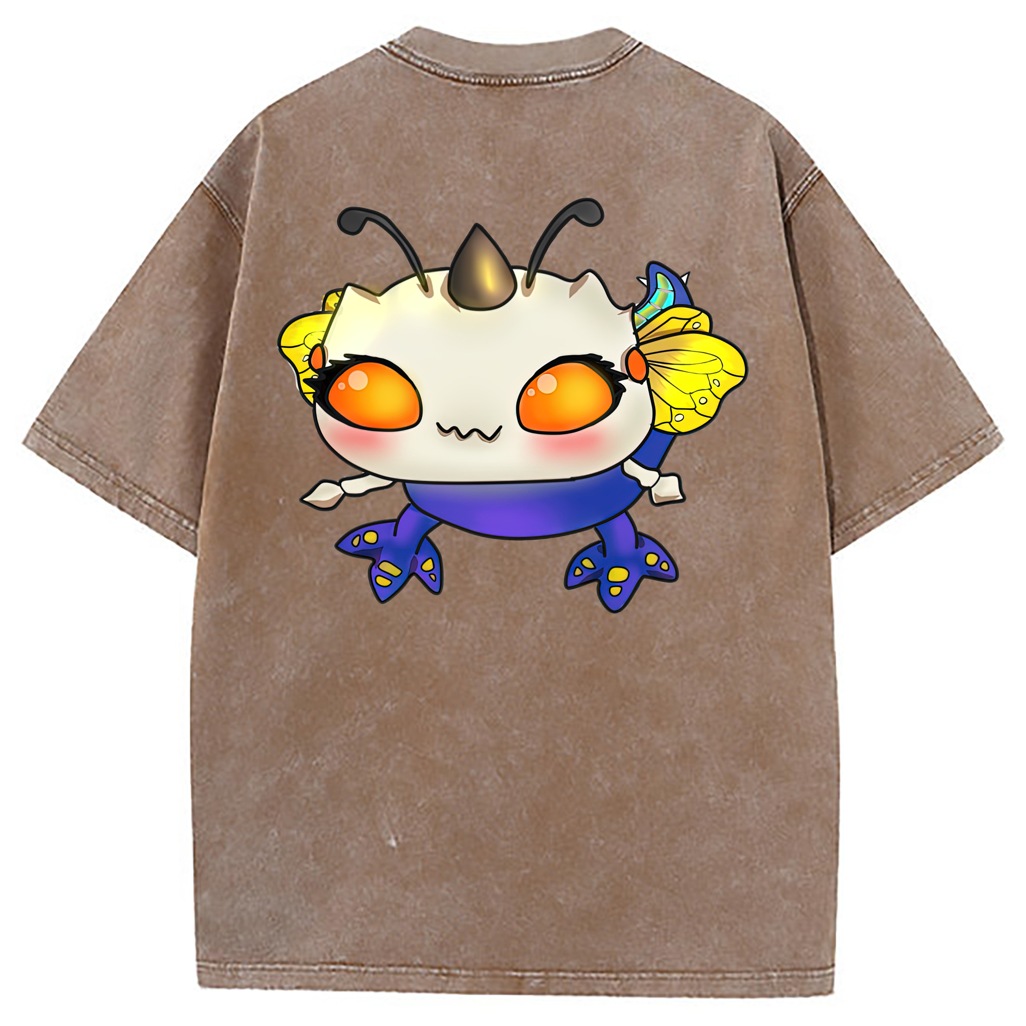 （画像用） リーグ・オブ・レジェンド League of Legends LOL 綿100% ヴィンテージ風 半袖Tシャツ（背面プリント）