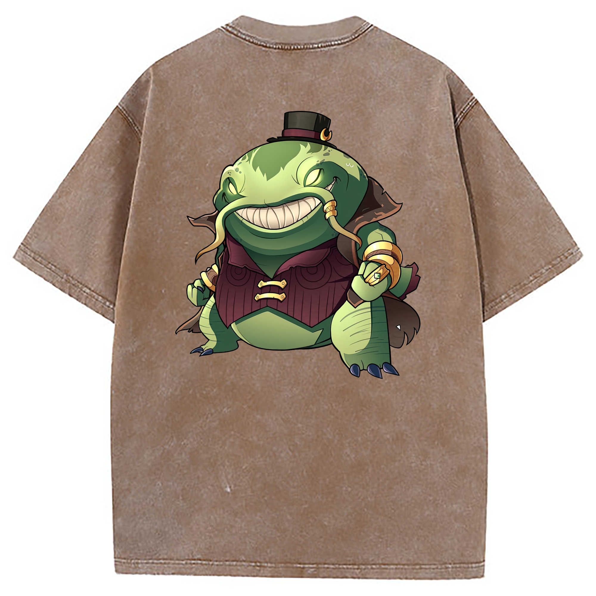 （画像用） リーグ・オブ・レジェンド League of Legends LOL 綿100% ヴィンテージ風 半袖Tシャツ（背面プリント）