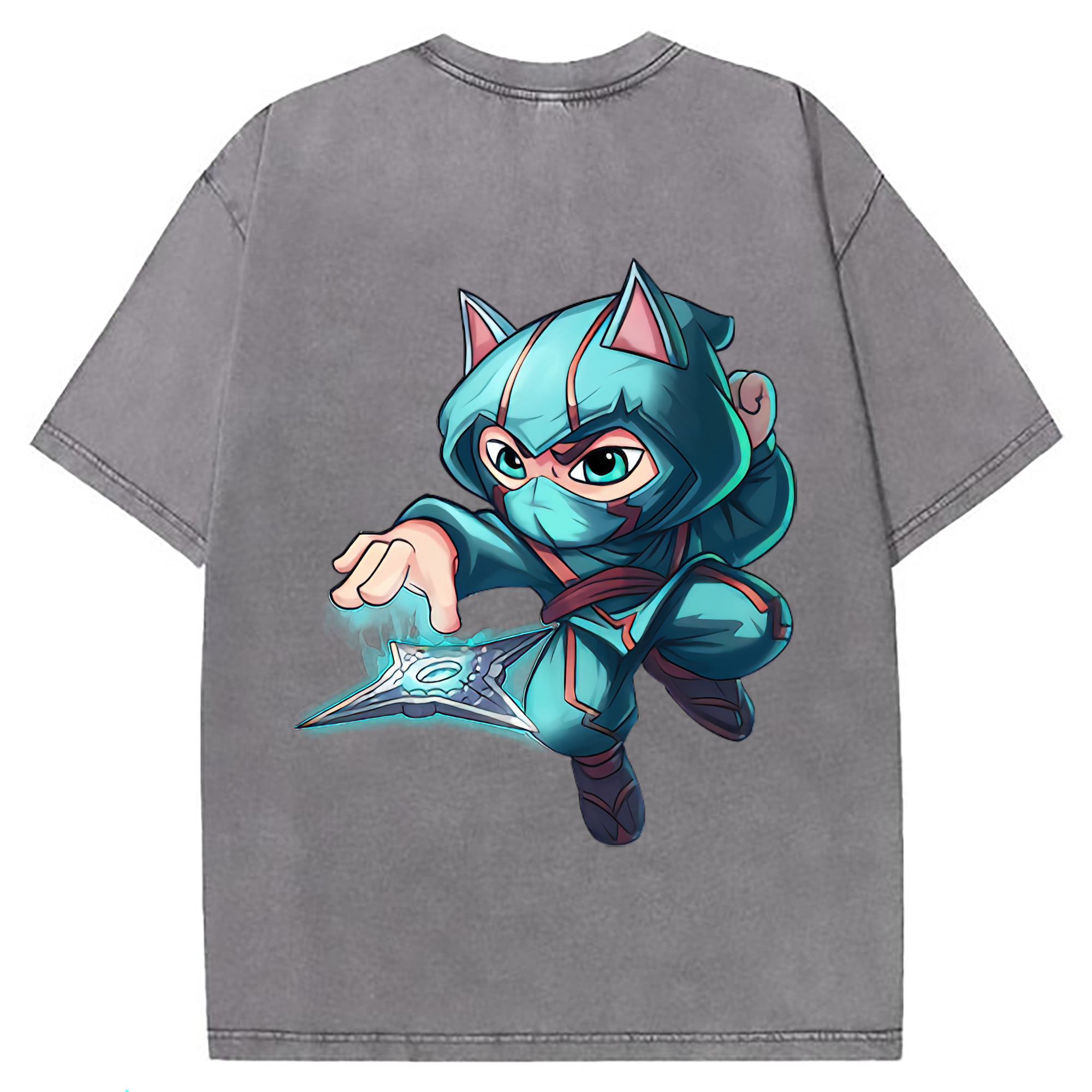 （画像用） リーグ・オブ・レジェンド League of Legends LOL 綿100% ヴィンテージ風 半袖Tシャツ（背面プリント）