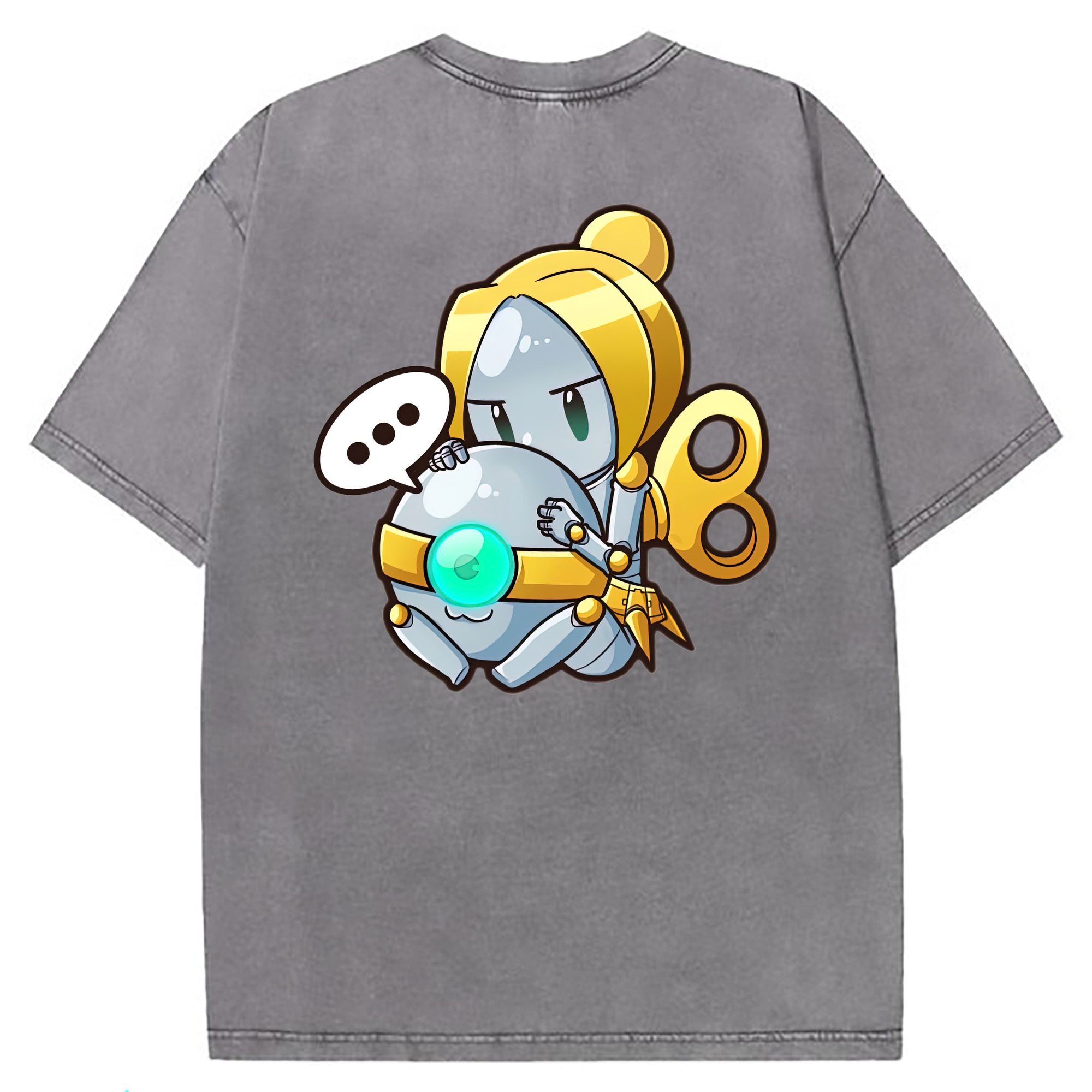（画像用） リーグ・オブ・レジェンド League of Legends LOL 綿100% ヴィンテージ風 半袖Tシャツ（背面プリント）