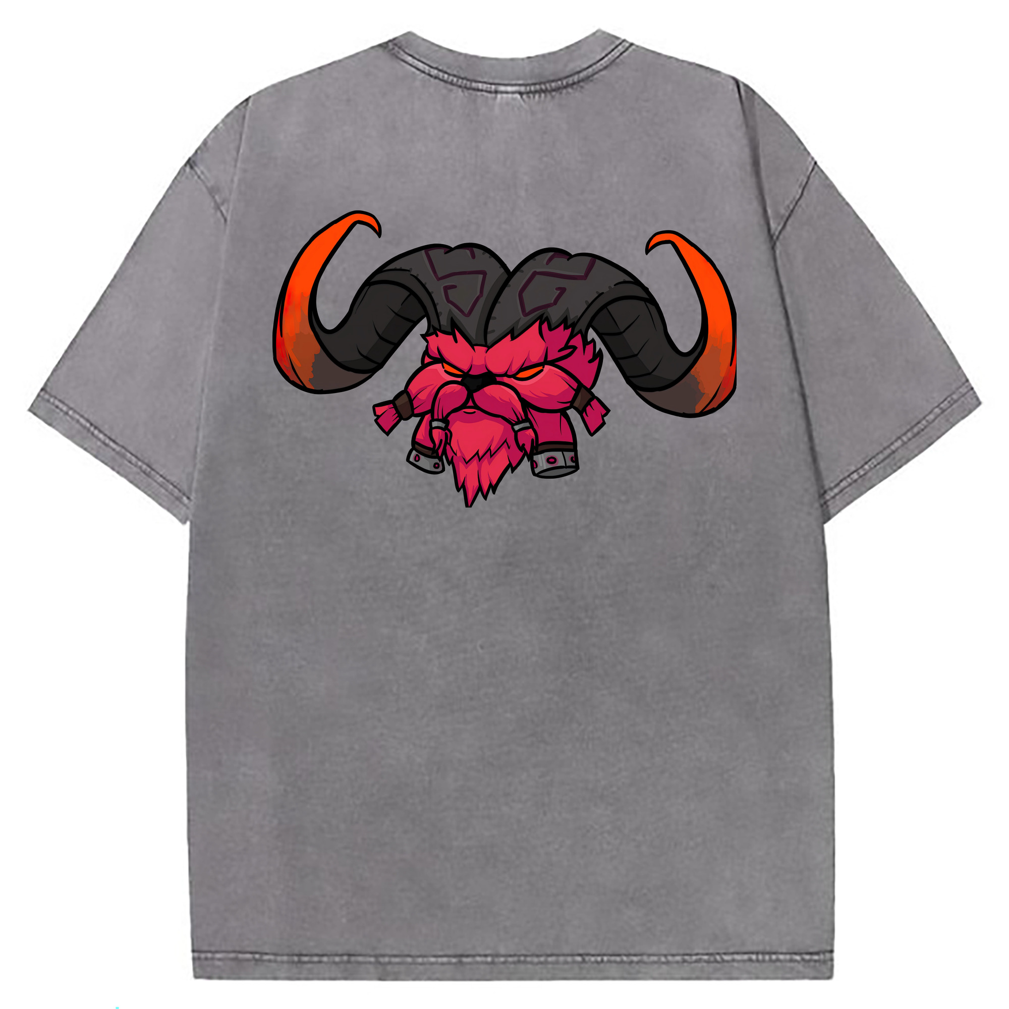 （画像用） リーグ・オブ・レジェンド League of Legends LOL 綿100% ヴィンテージ風 半袖Tシャツ（背面プリント）