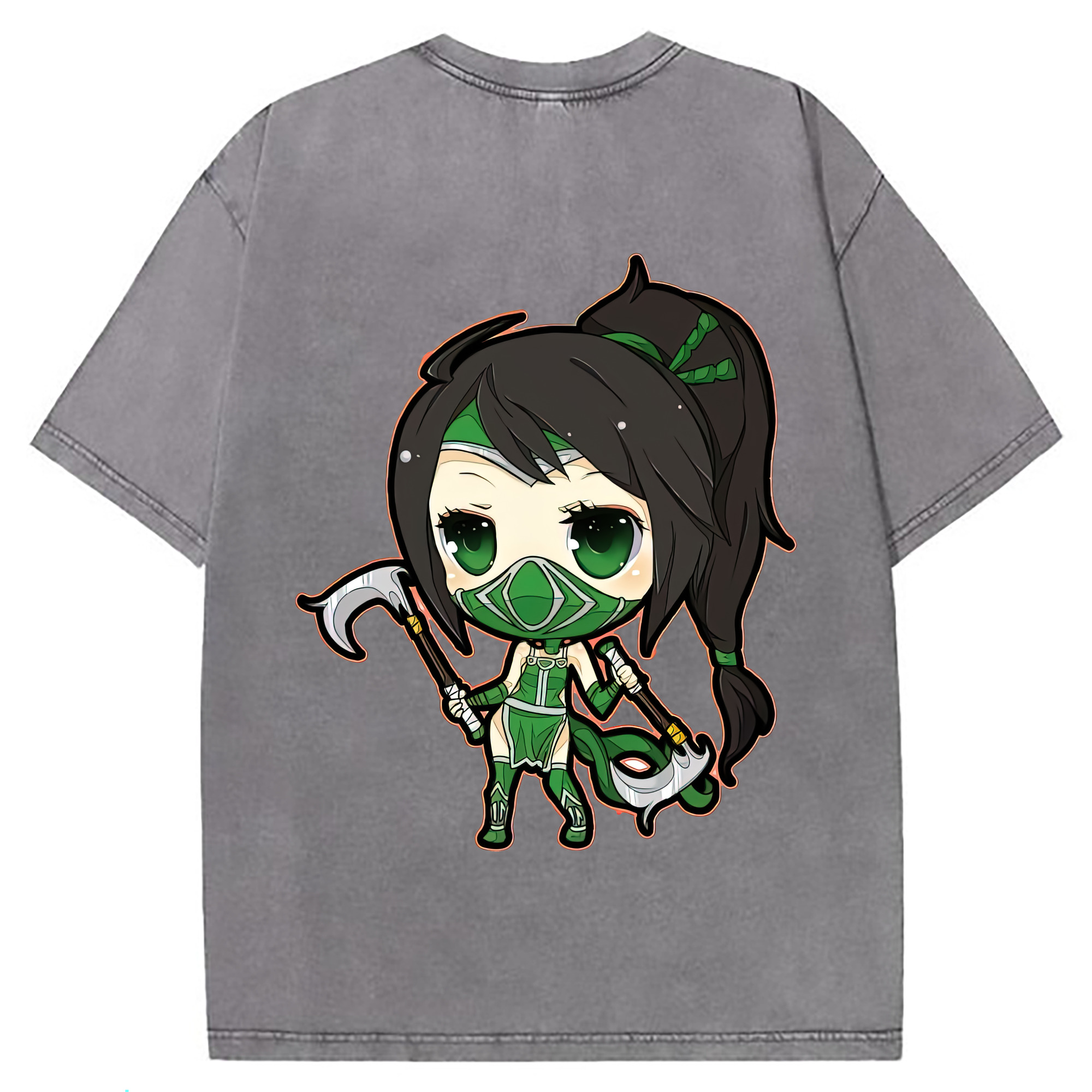 （画像用） リーグ・オブ・レジェンド League of Legends LOL 綿100% ヴィンテージ風 半袖Tシャツ（背面プリント）
