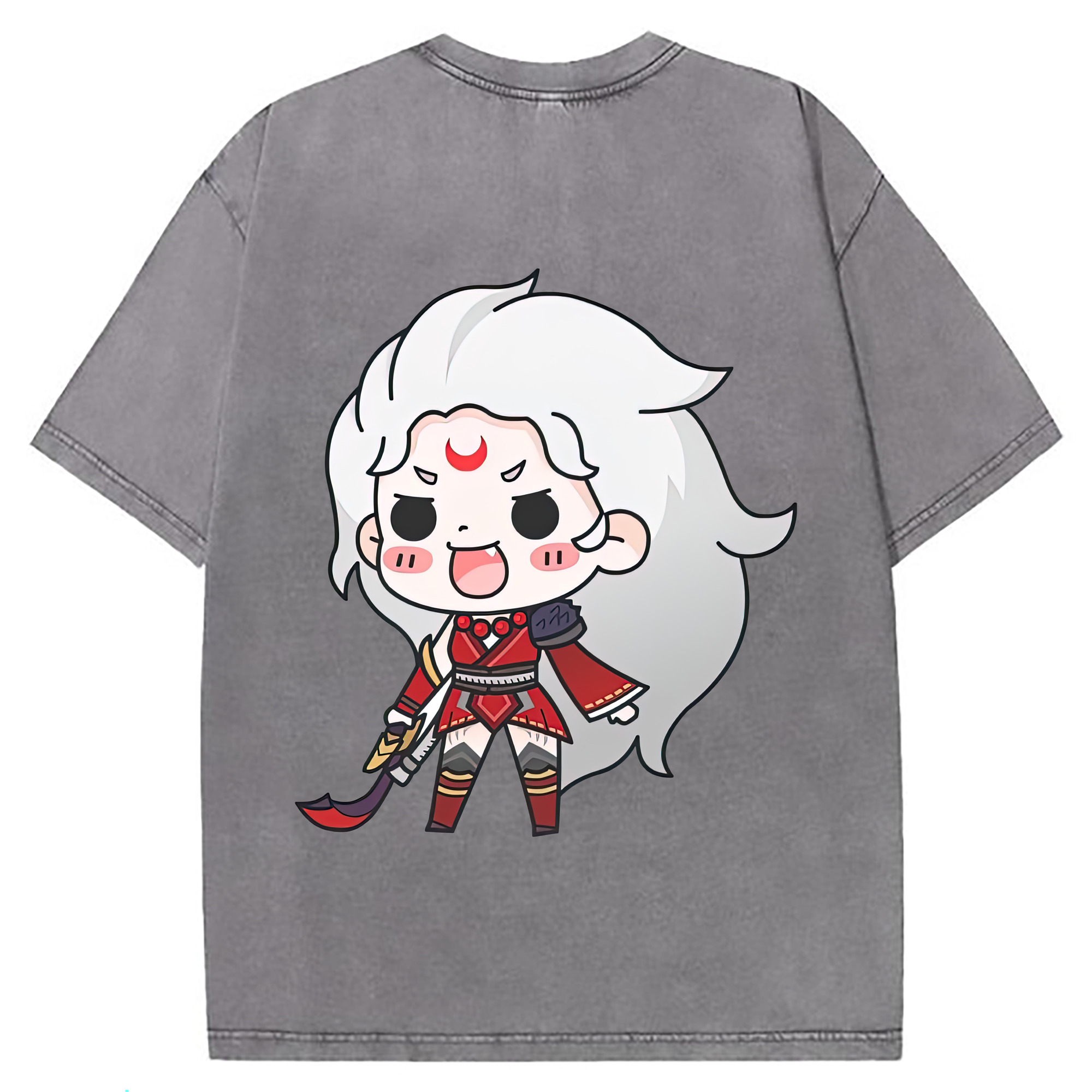 （画像用） リーグ・オブ・レジェンド League of Legends LOL 綿100% ヴィンテージ風 半袖Tシャツ（背面プリント）
