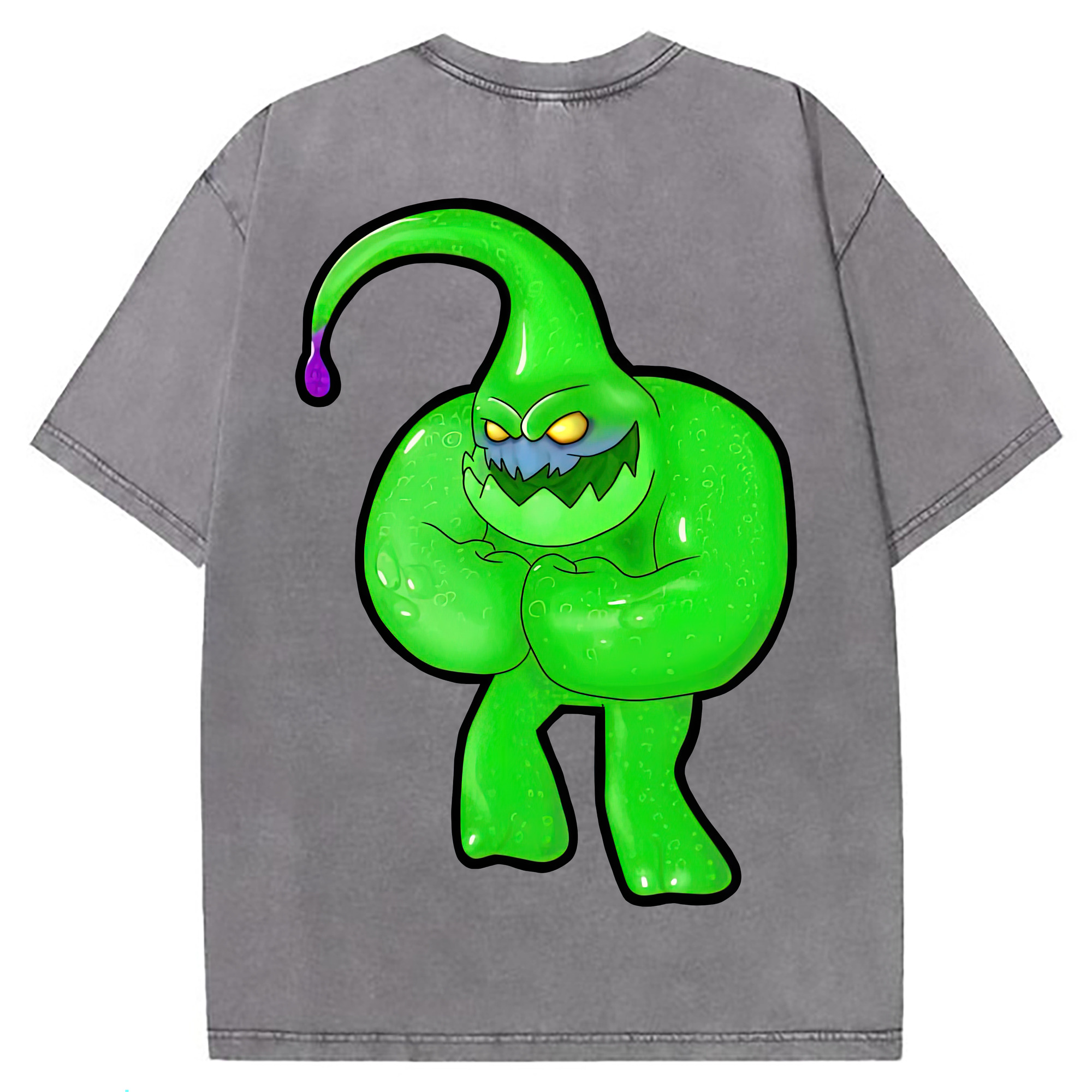 （画像用） リーグ・オブ・レジェンド League of Legends LOL 綿100% ヴィンテージ風 半袖Tシャツ（背面プリント）