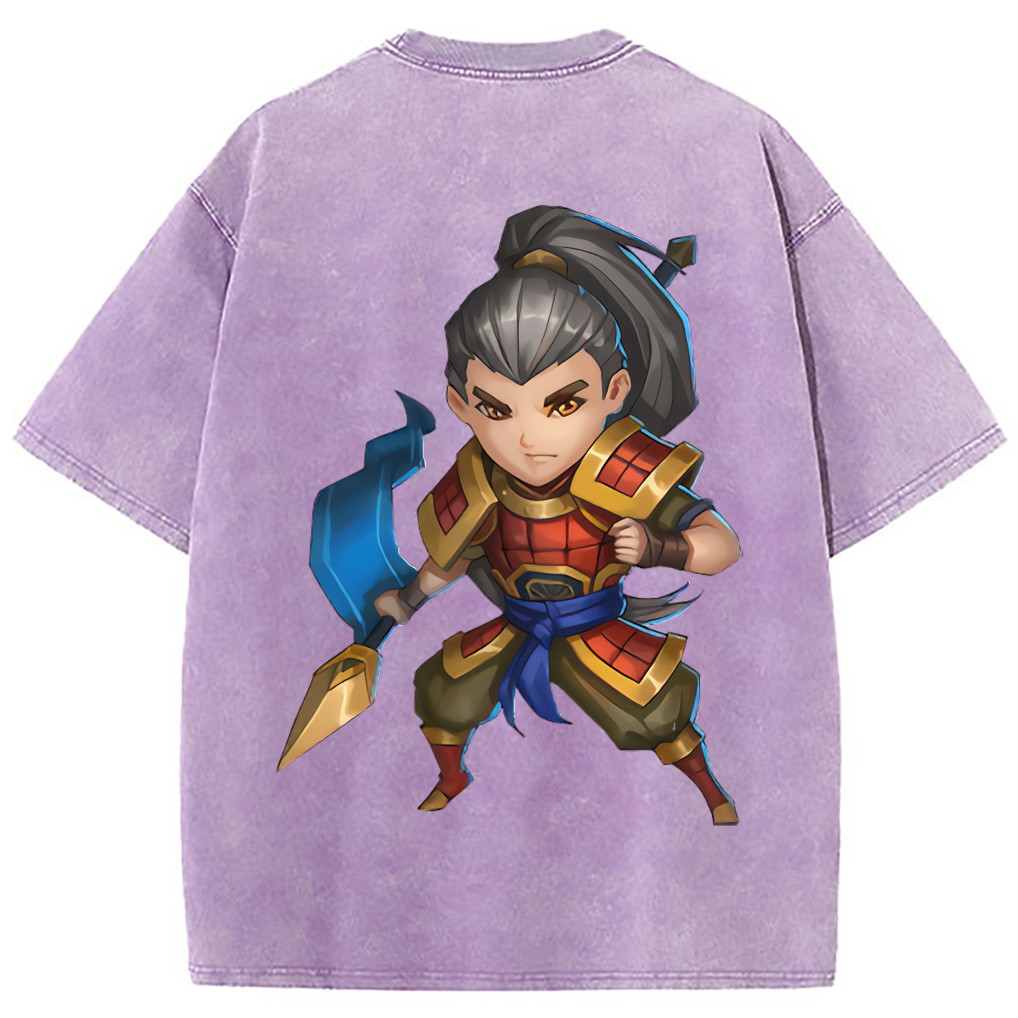 （画像用） リーグ・オブ・レジェンド League of Legends LOL 綿100% ヴィンテージ風 半袖Tシャツ（背面プリント）