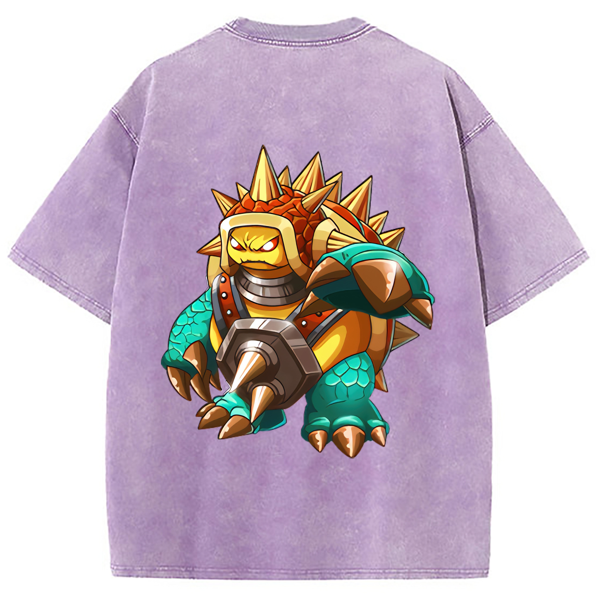 （画像用） リーグ・オブ・レジェンド League of Legends LOL 綿100% ヴィンテージ風 半袖Tシャツ（背面プリント）