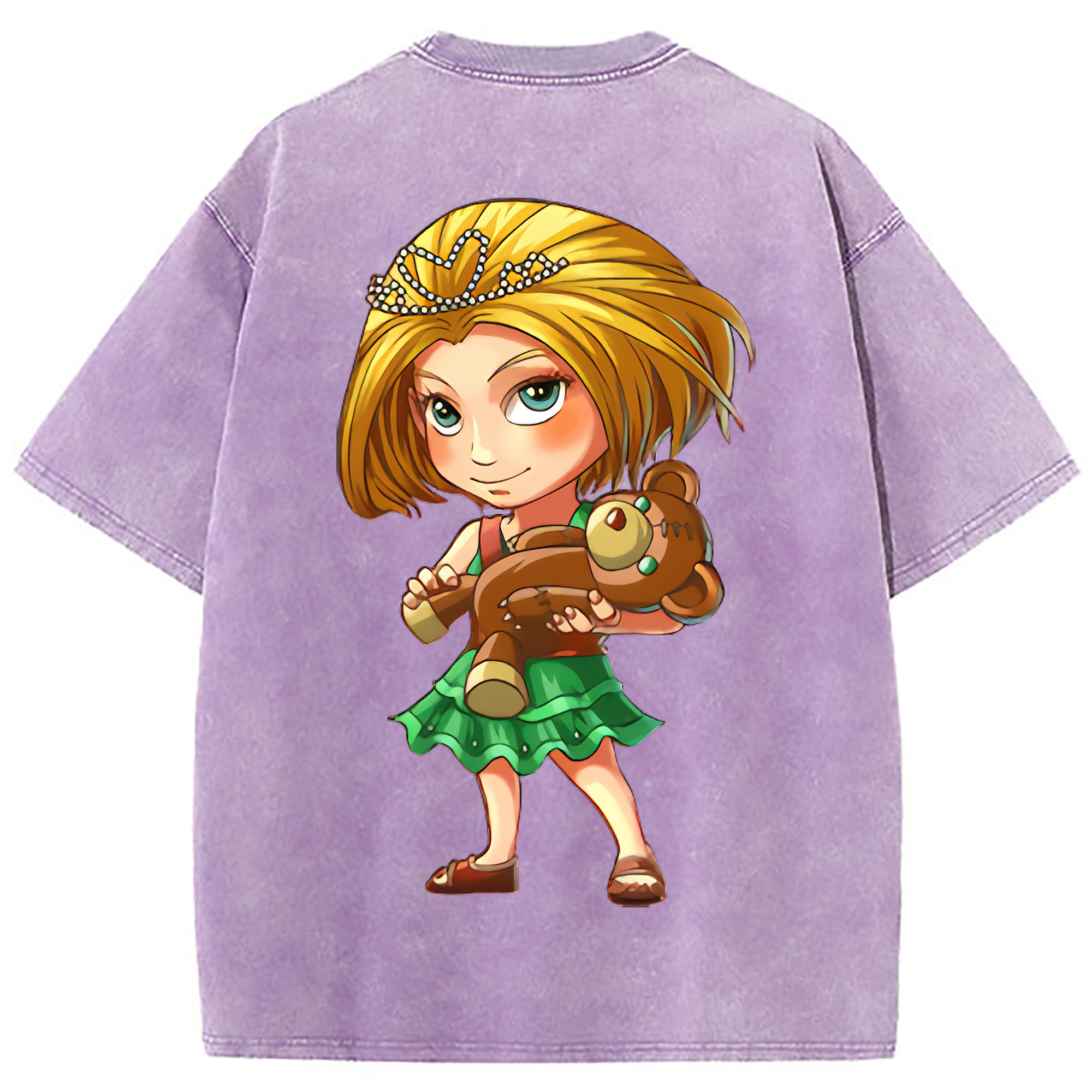 （画像用） リーグ・オブ・レジェンド League of Legends LOL 綿100% ヴィンテージ風 半袖Tシャツ（背面プリント）