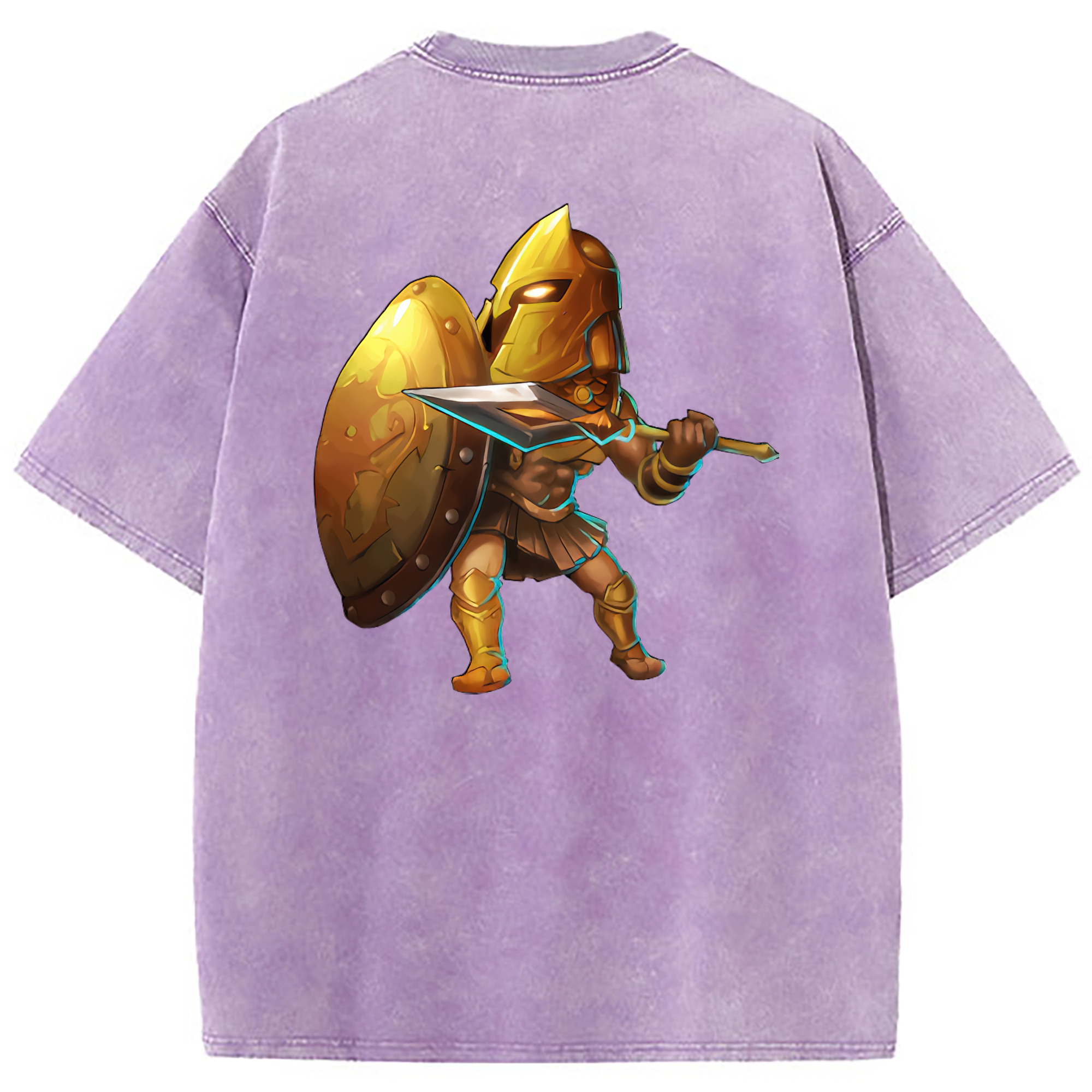 （画像用） リーグ・オブ・レジェンド League of Legends LOL 綿100% ヴィンテージ風 半袖Tシャツ（背面プリント）