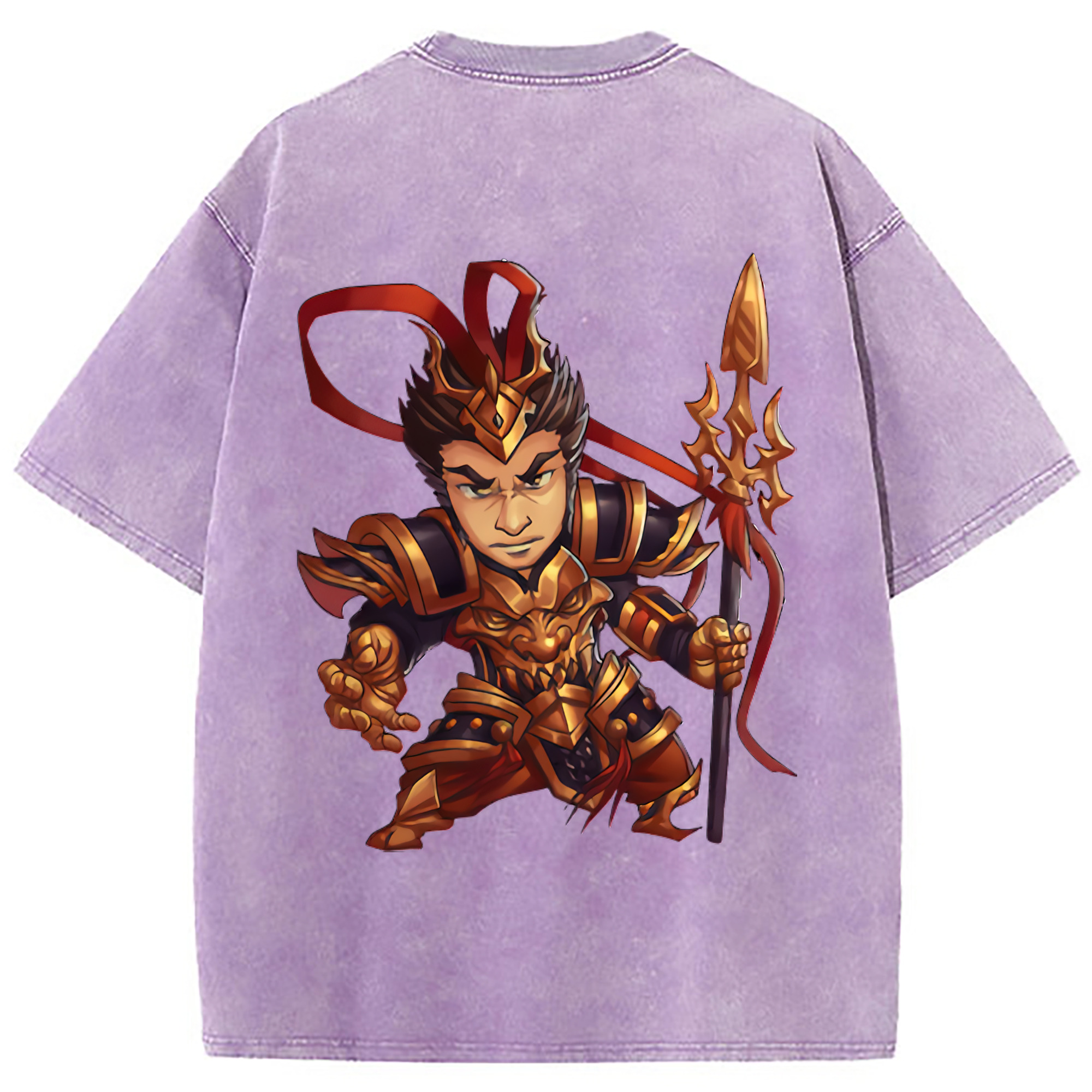 （画像用） リーグ・オブ・レジェンド League of Legends LOL 綿100% ヴィンテージ風 半袖Tシャツ（背面プリント）