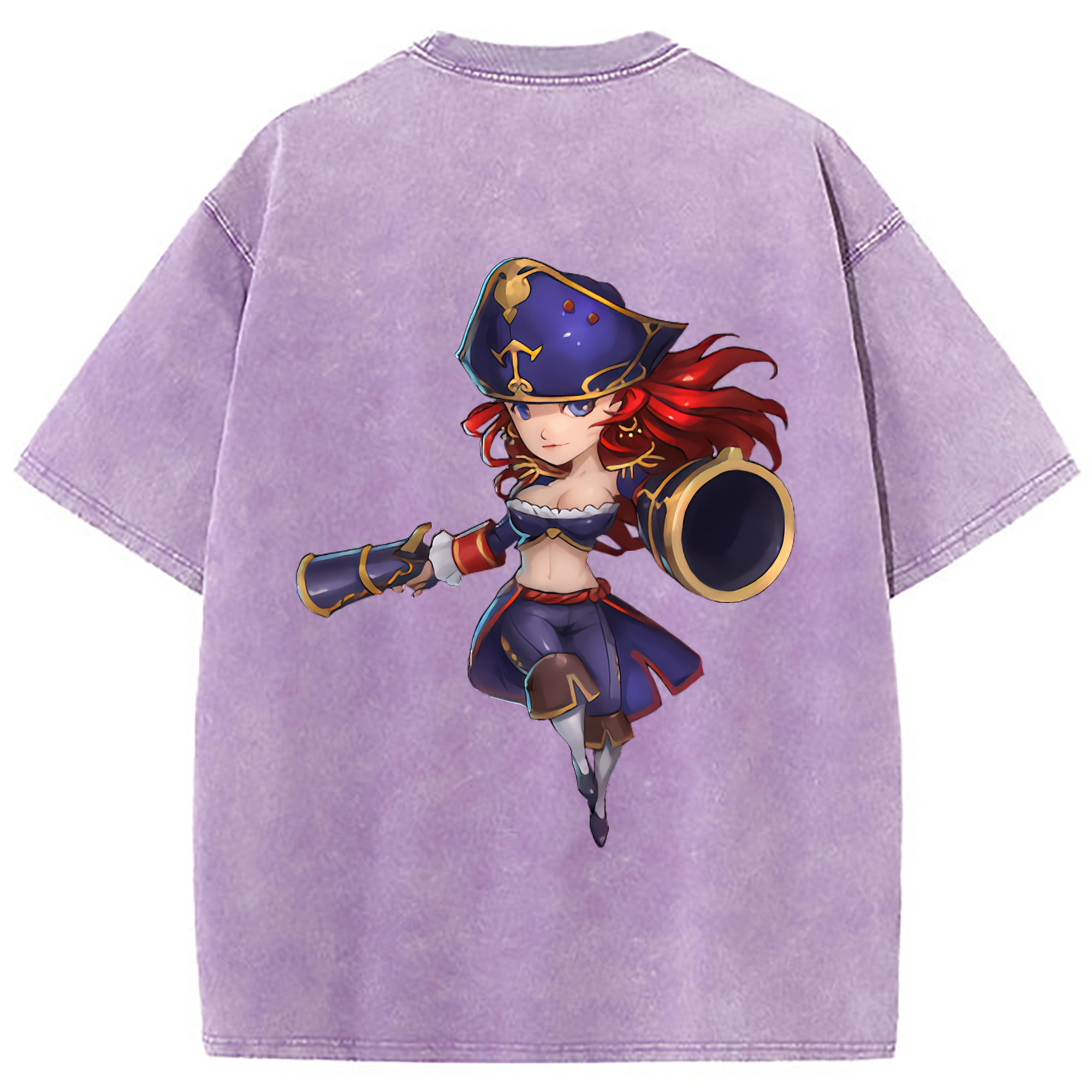 （画像用） リーグ・オブ・レジェンド League of Legends LOL 綿100% ヴィンテージ風 半袖Tシャツ（背面プリント）