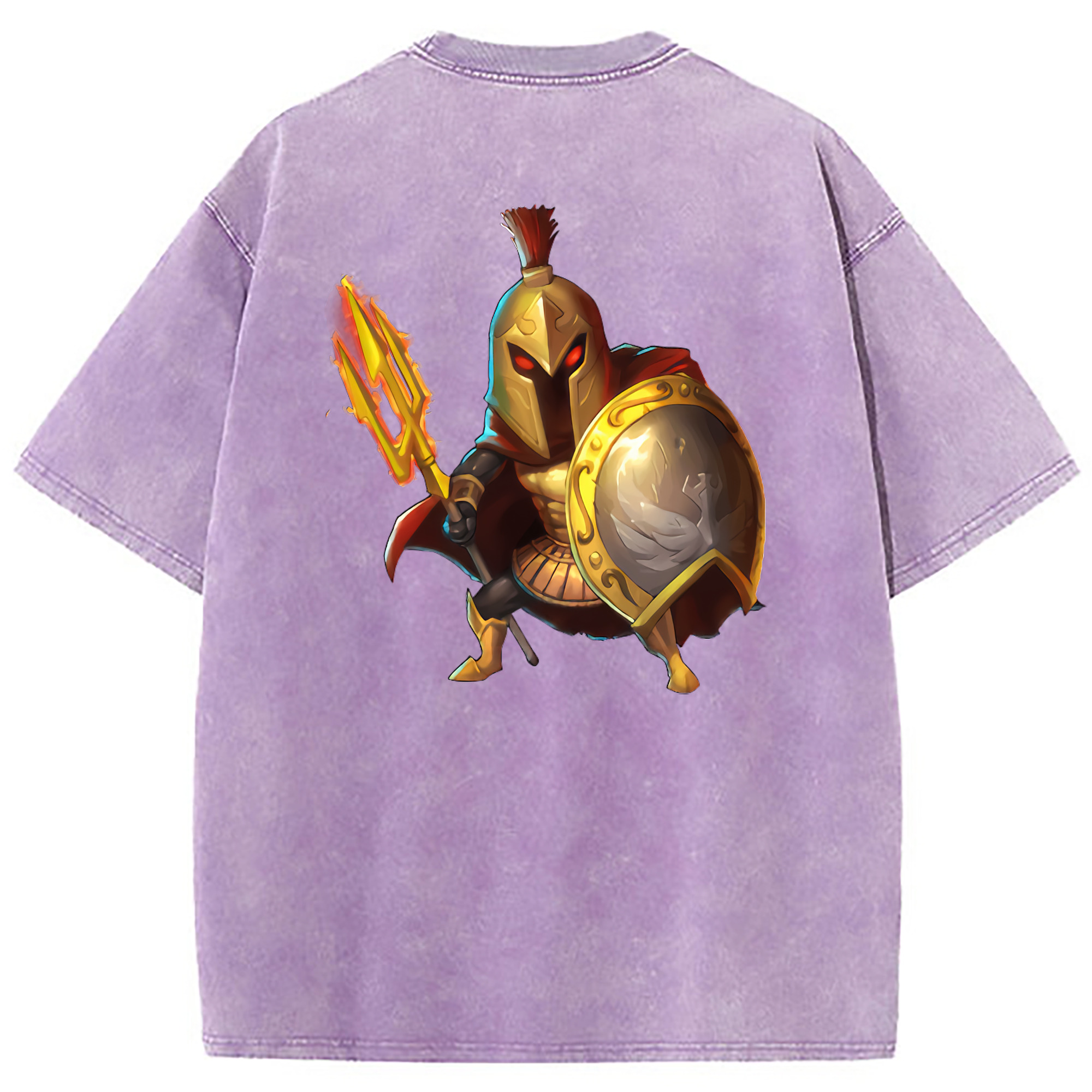 （画像用） リーグ・オブ・レジェンド League of Legends LOL 綿100% ヴィンテージ風 半袖Tシャツ（背面プリント）