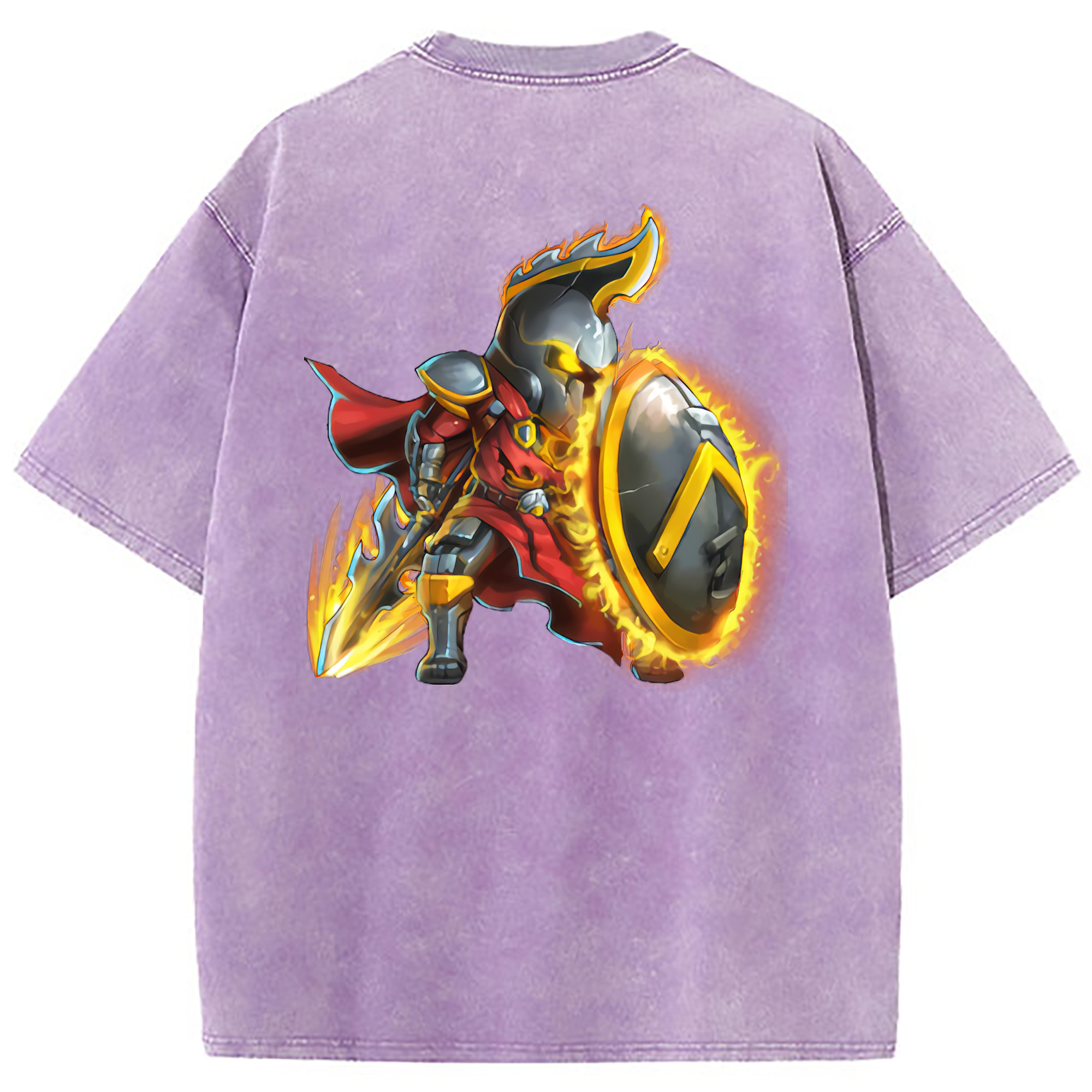 （画像用） リーグ・オブ・レジェンド League of Legends LOL 綿100% ヴィンテージ風 半袖Tシャツ（背面プリント）