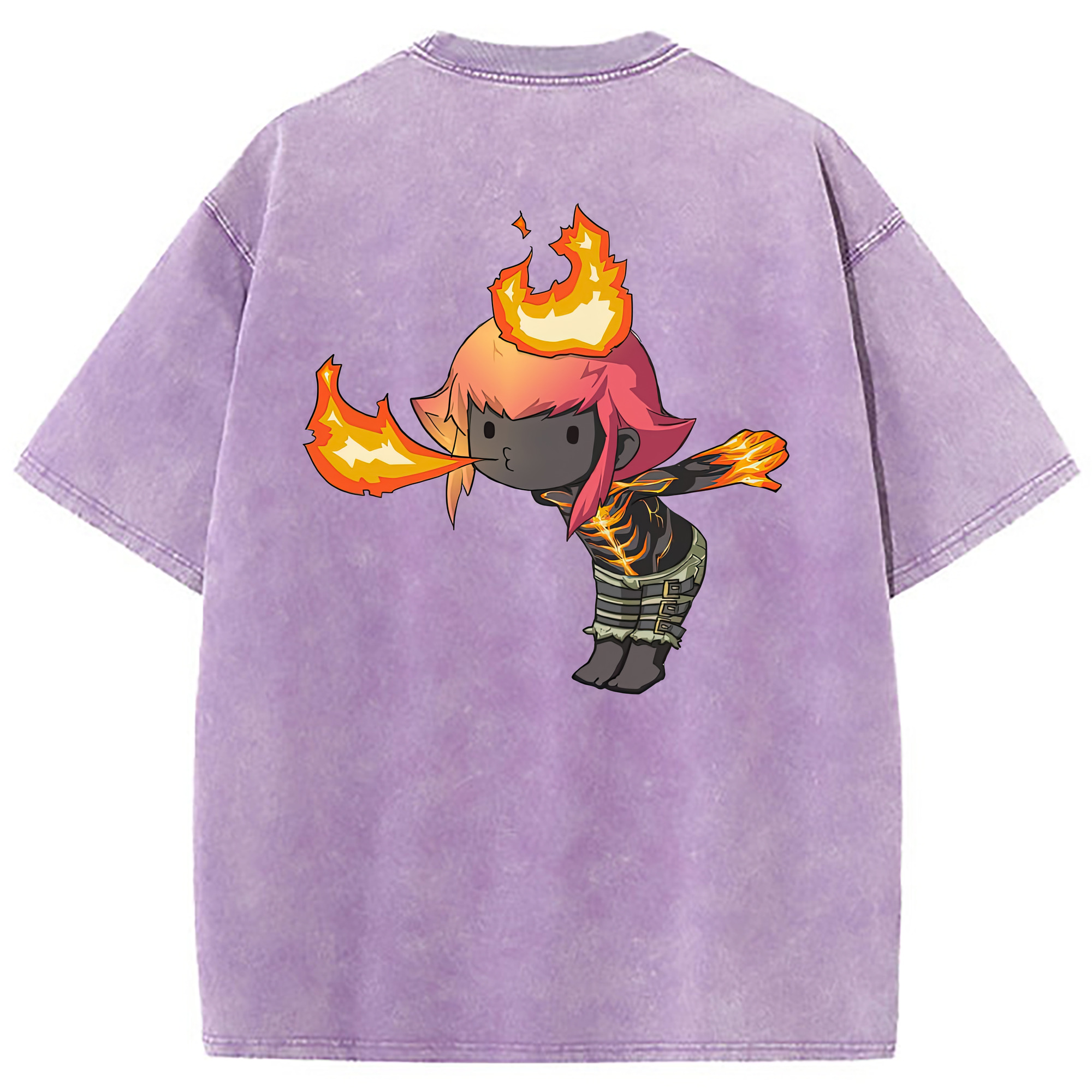 （画像用） リーグ・オブ・レジェンド League of Legends LOL 綿100% ヴィンテージ風 半袖Tシャツ（背面プリント）