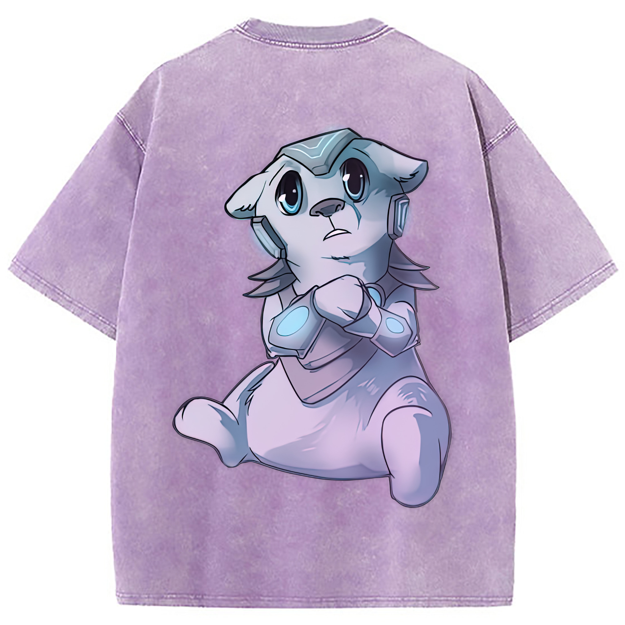 （画像用） リーグ・オブ・レジェンド League of Legends LOL 綿100% ヴィンテージ風 半袖Tシャツ（背面プリント）