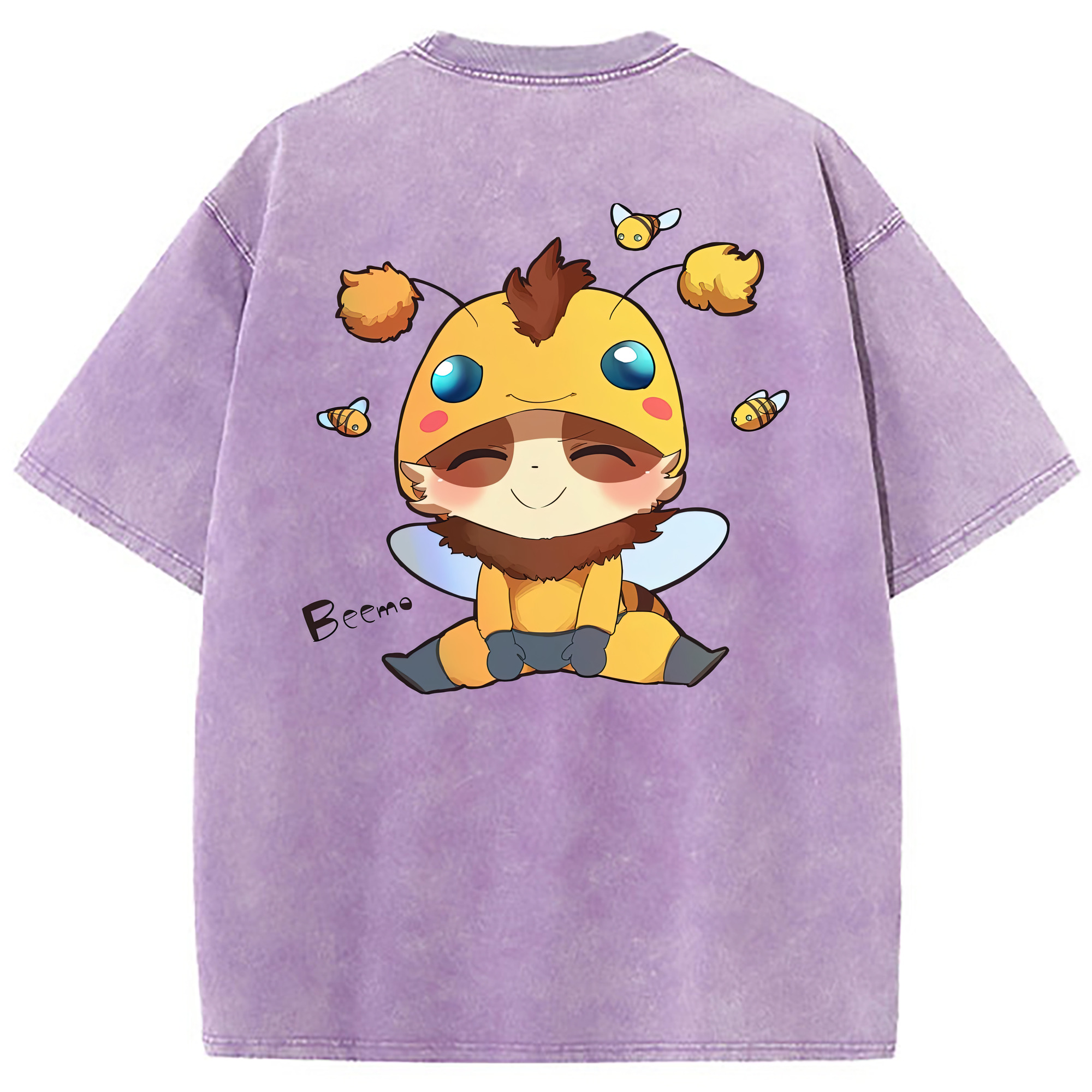 （画像用） リーグ・オブ・レジェンド League of Legends LOL 綿100% ヴィンテージ風 半袖Tシャツ（背面プリント）