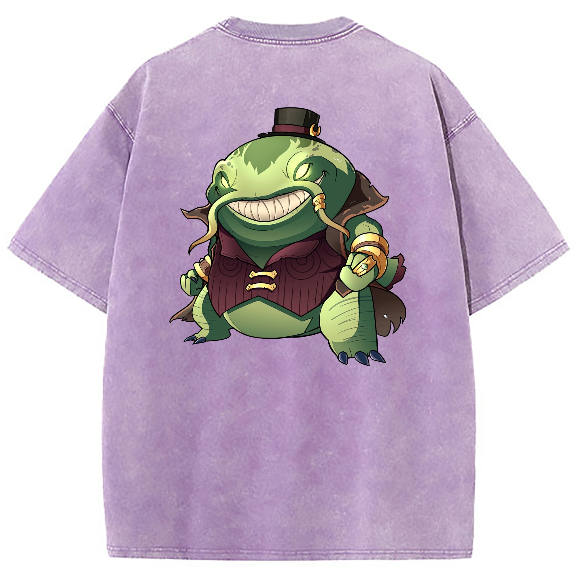 （画像用） リーグ・オブ・レジェンド League of Legends LOL 綿100% ヴィンテージ風 半袖Tシャツ（背面プリント）