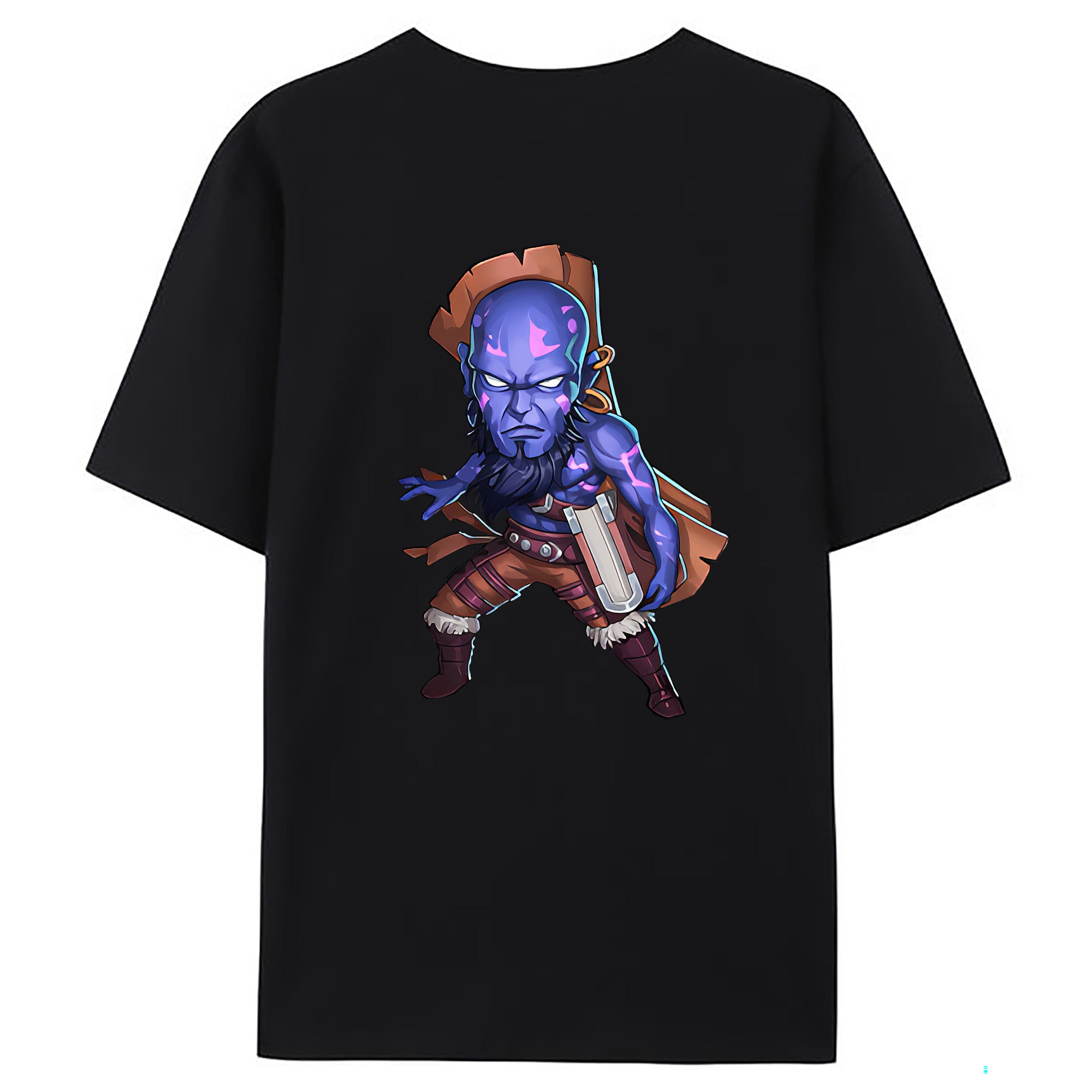 （画像用） リーグ・オブ・レジェンド League of Legends LOL 綿100％ メンズ半袖Tシャツ（バックプリント） 通気性